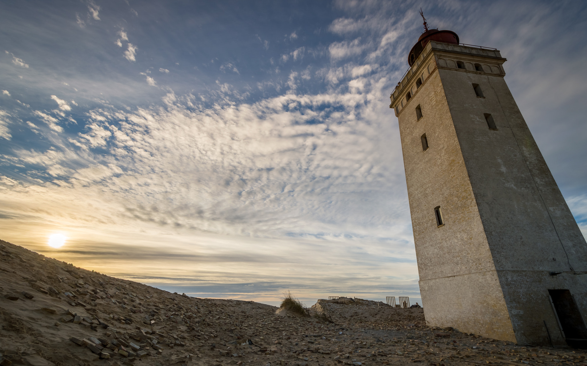 Nikon D3200 sample photo. Lighthouse in "rubjergknude" photography