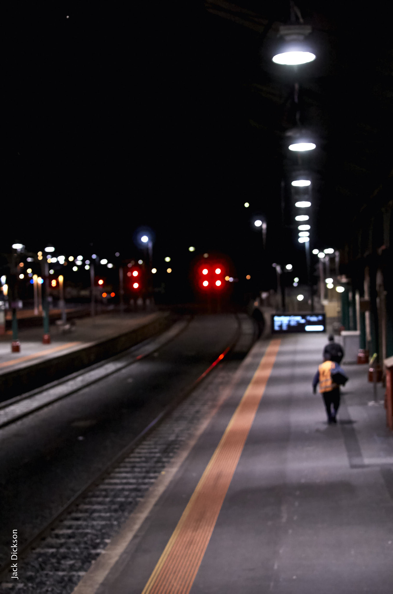 Nikon D2H sample photo. Geelong station photography