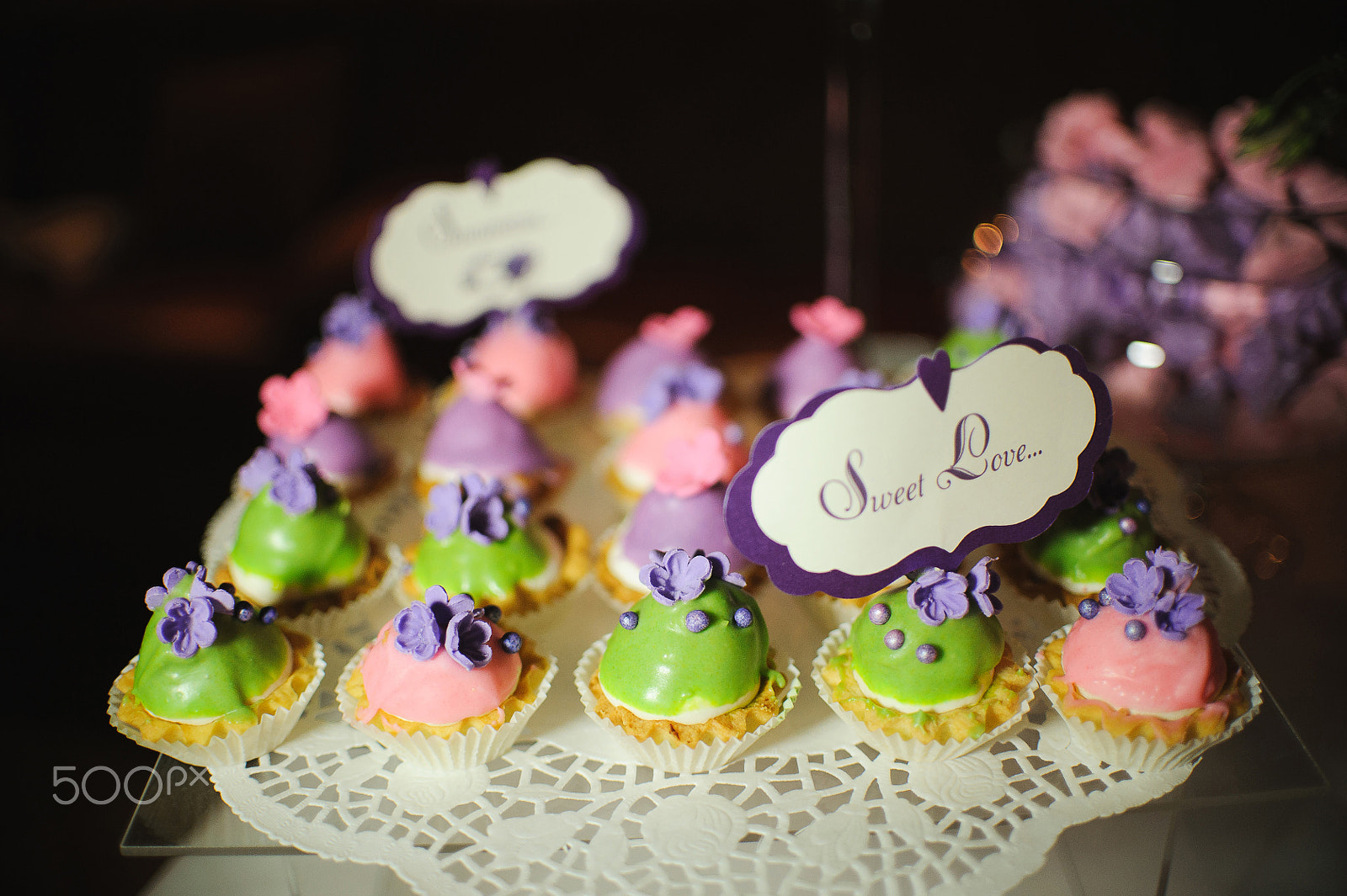 Nikon D700 + Nikon AF-S DX Nikkor 35mm F1.8G sample photo. Wedding dessert with delicious cakes and macaroons photography