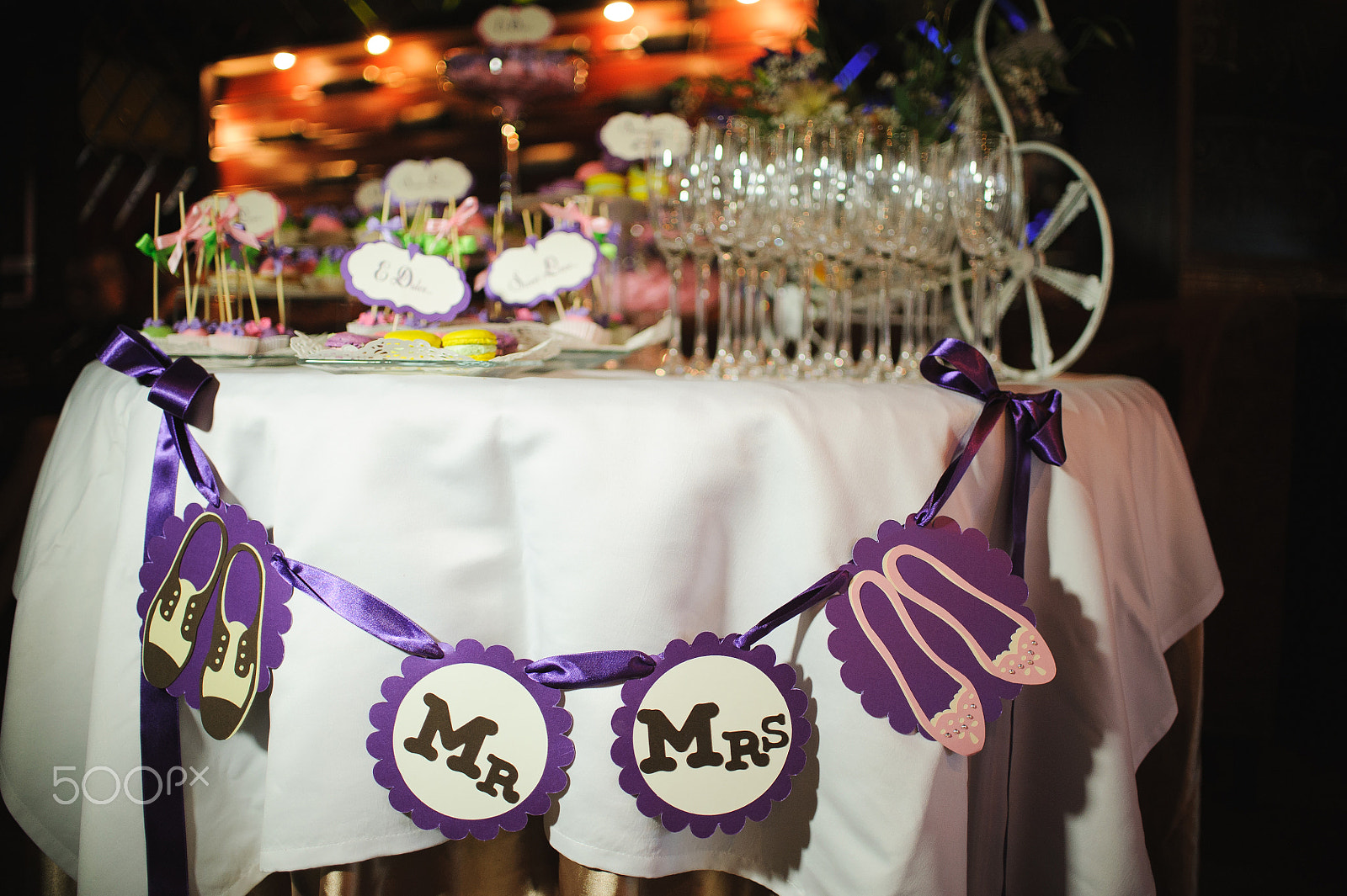 Nikon D700 sample photo. Wedding dessert with delicious cakes and macaroons photography