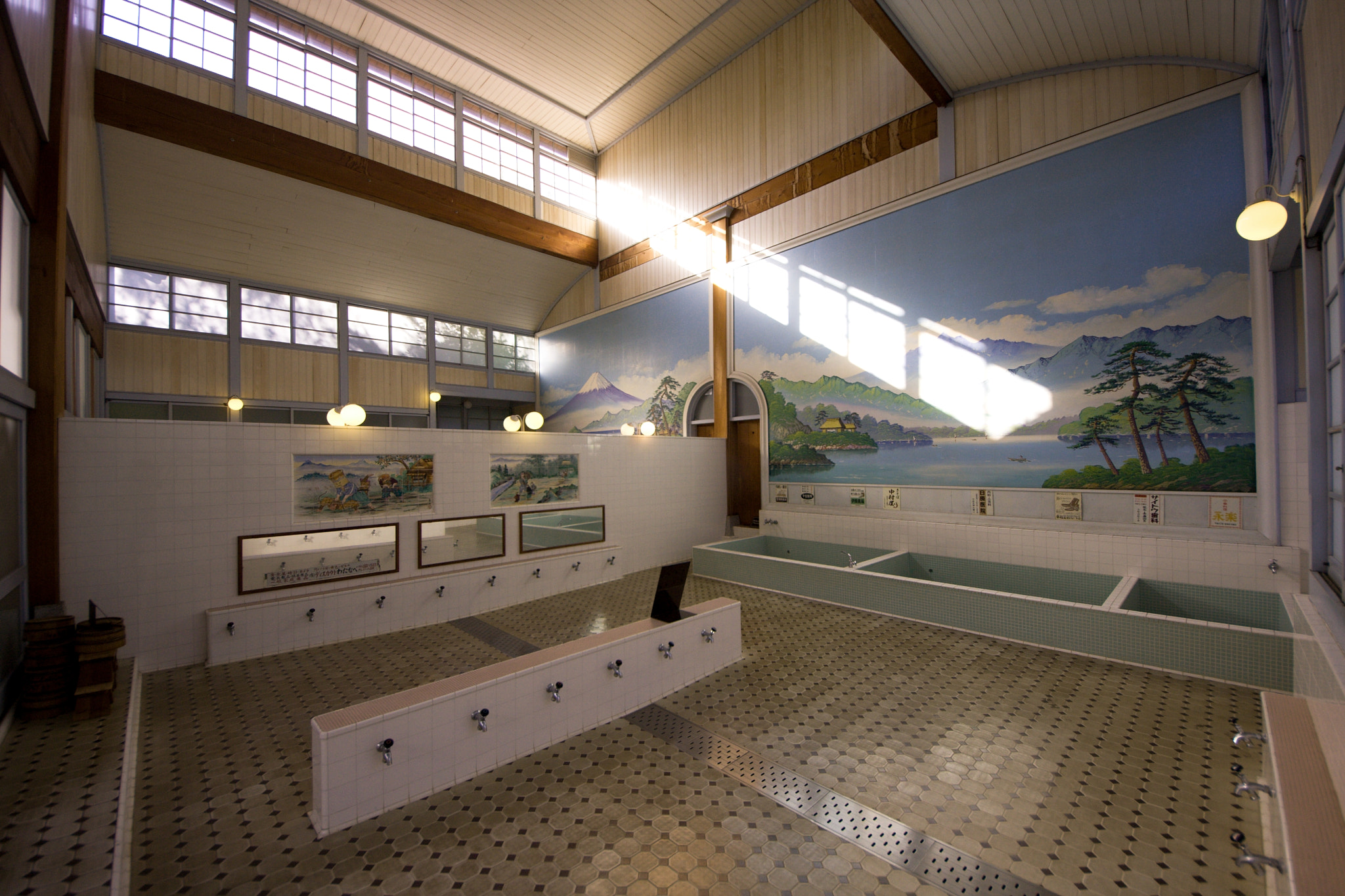 Canon EOS 40D sample photo. Traditional public bath in japan photography