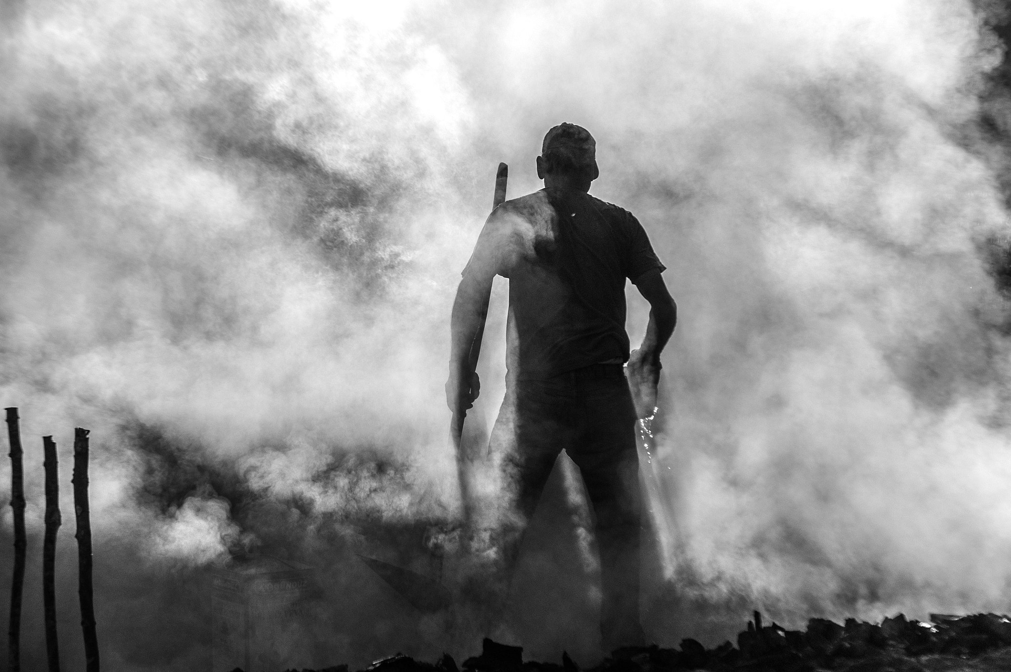 Nikon D300S sample photo. Coal workers  series 1 photography