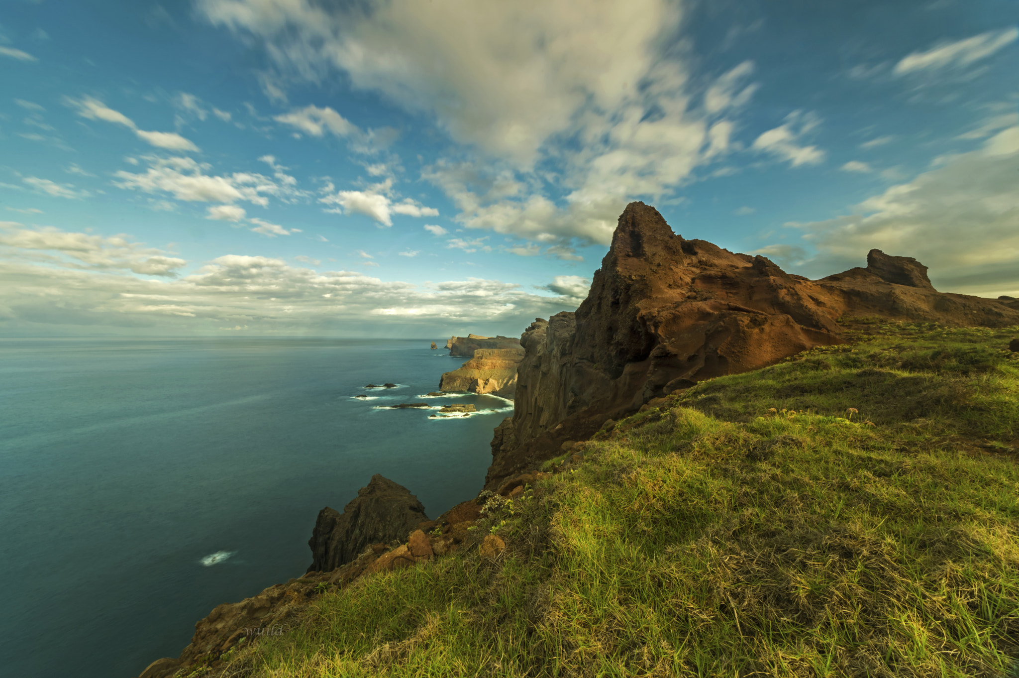 Nikon D610 + Sigma 12-24mm F4.5-5.6 II DG HSM sample photo. Green and blue photography