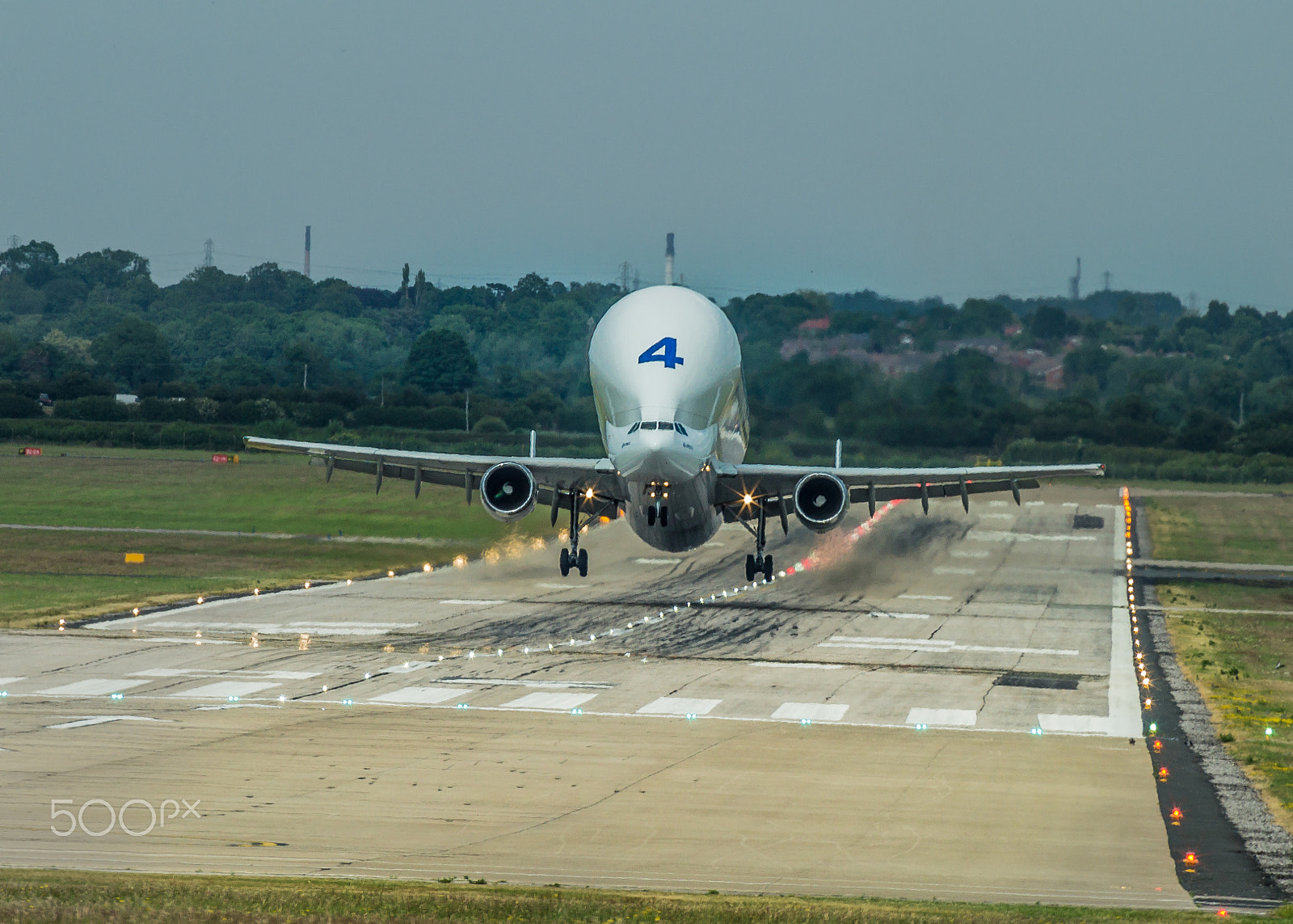 Sony 75-300mm F4.5-5.6 sample photo. Airbus a300-600st beluga photography