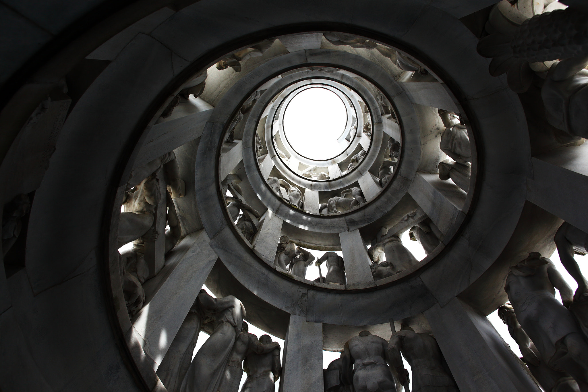 Canon EF 20mm F2.8 USM sample photo. Milano, cimitero monumentale photography