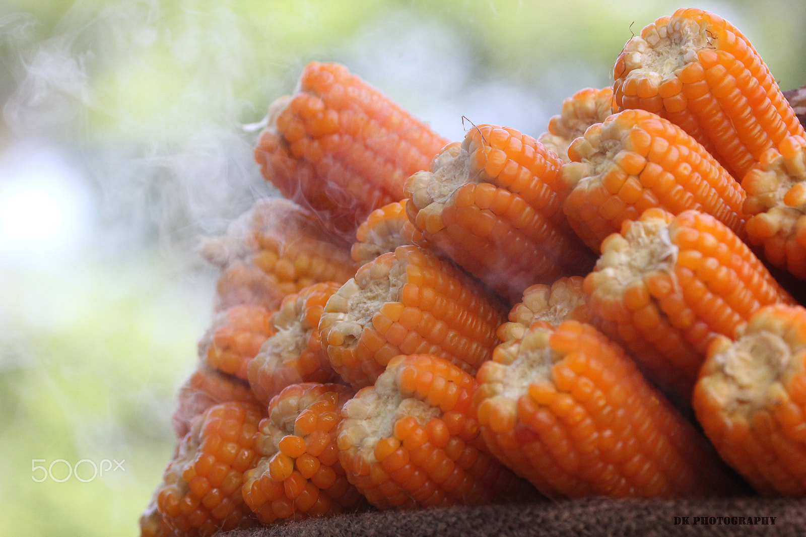 Canon EF 70-300mm F4-5.6L IS USM sample photo. Corn smoke photography