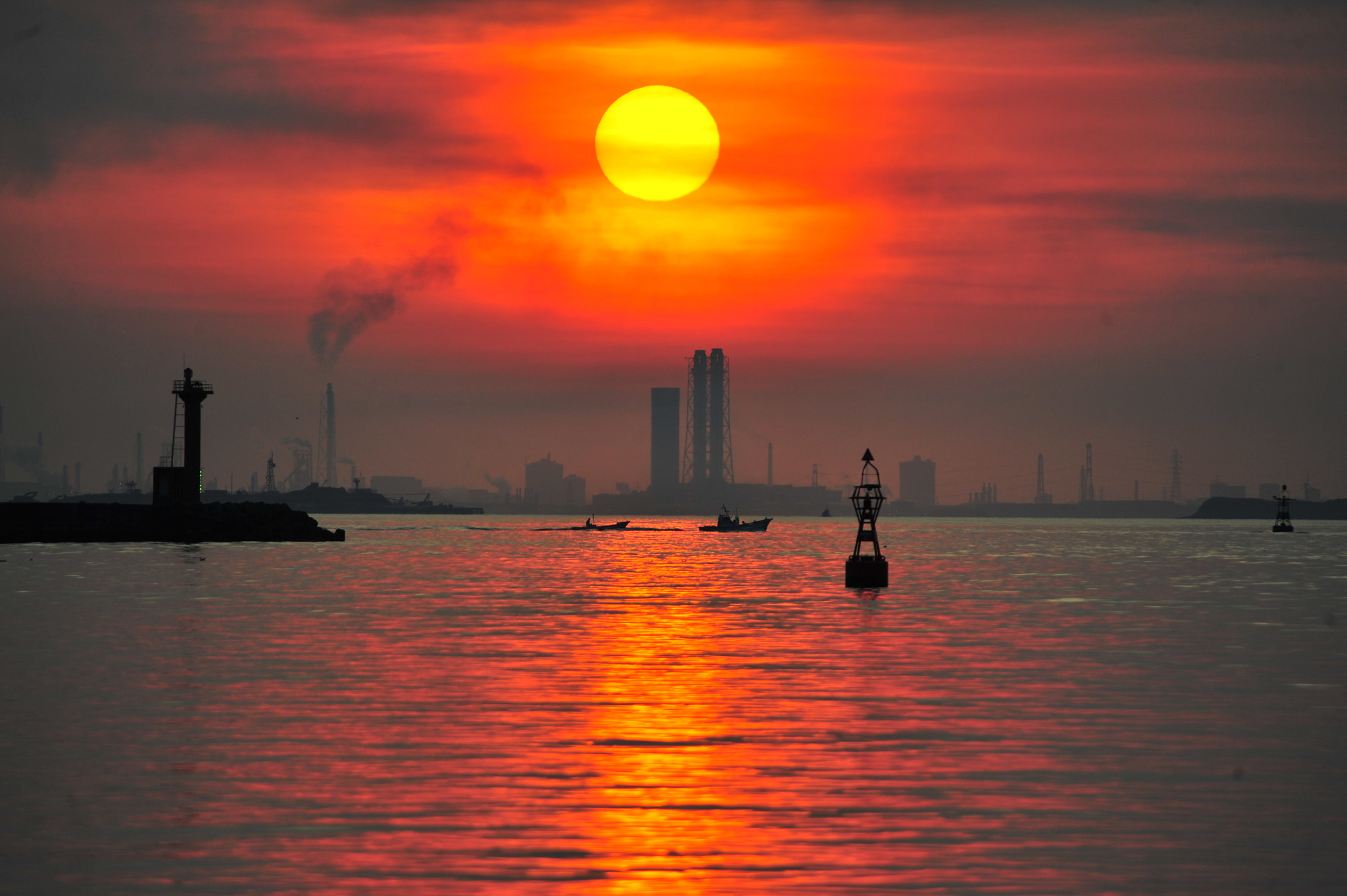 Nikon D3 sample photo. Sunrise colours photography
