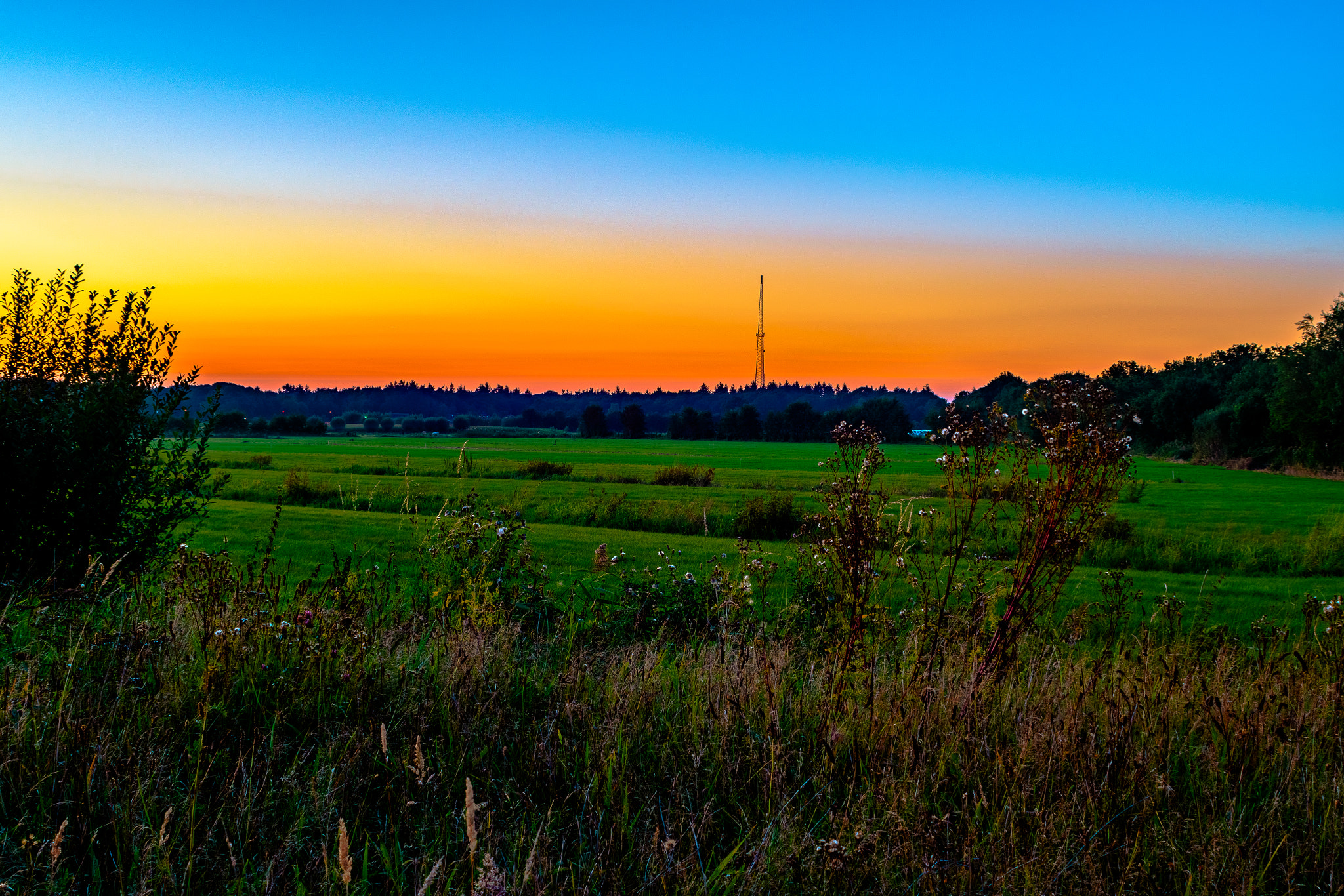 Canon EF 28-80mm f/3.5-5.6 sample photo. Sunset in my hometown photography