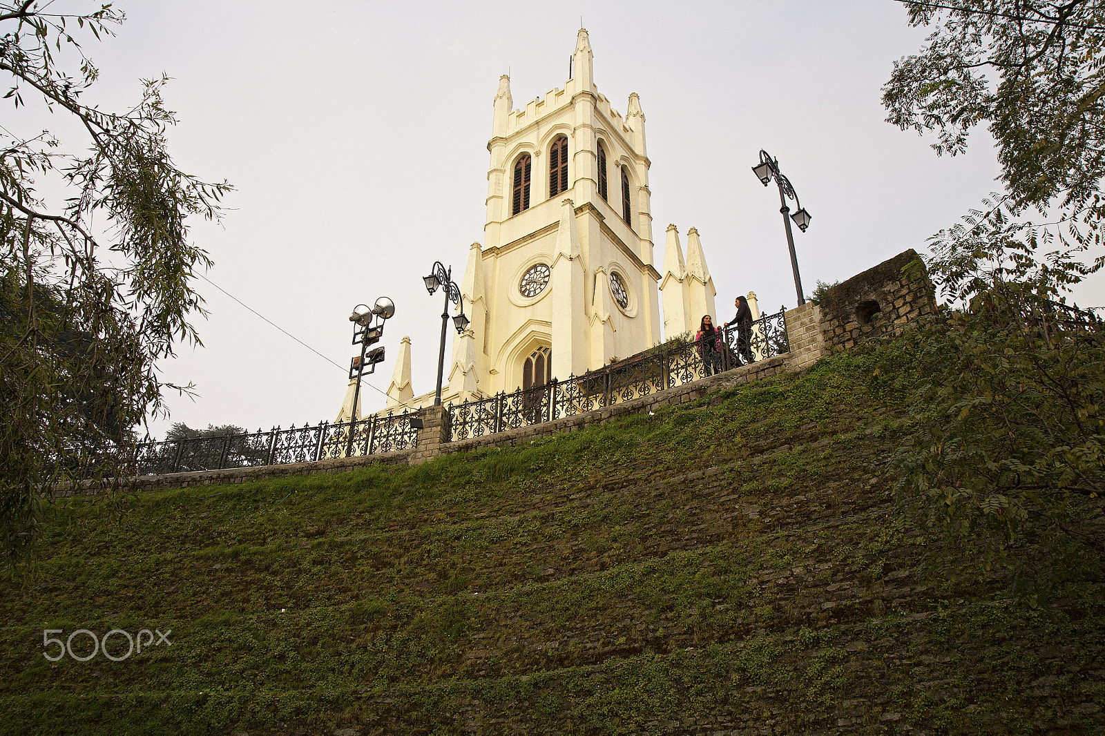 Canon EOS 1000D (EOS Digital Rebel XS / EOS Kiss F) sample photo. Shimla church, india photography