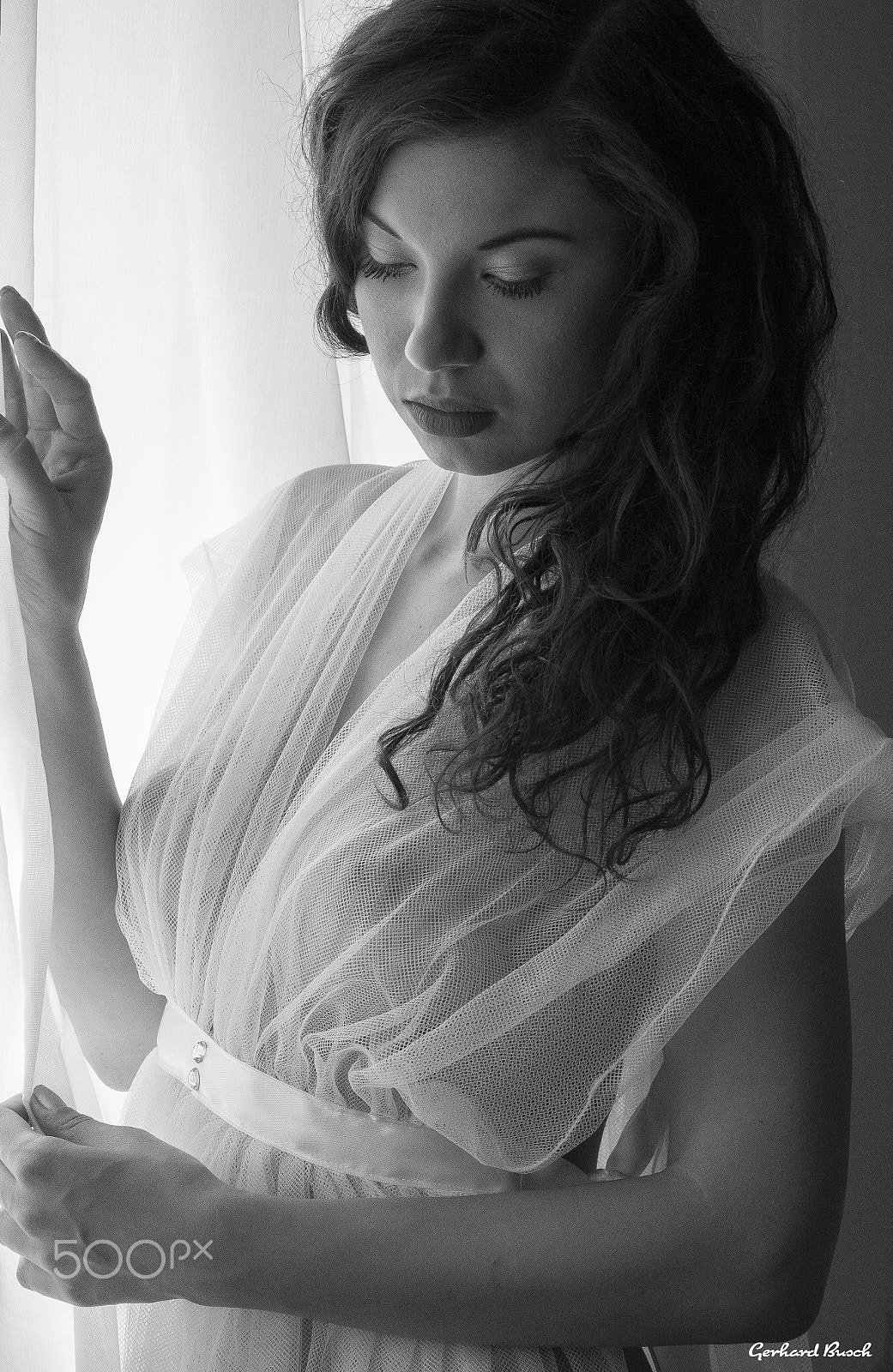 Panasonic Leica DG Nocticron 42.5mm F1.2 ASPH OIS sample photo. At the window ... photography