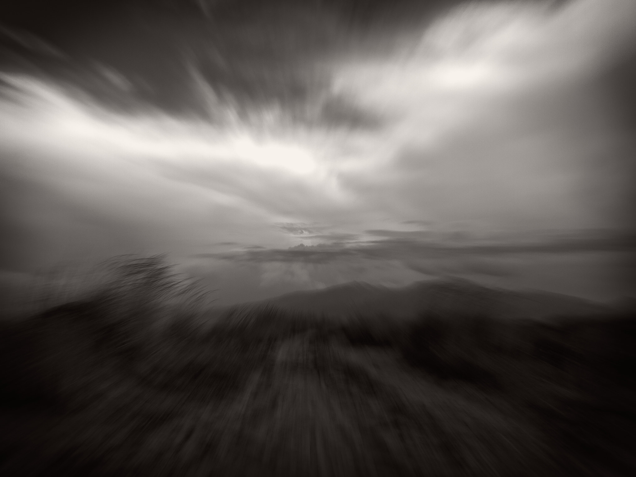 Olympus E-520 (EVOLT E-520) + OLYMPUS 14-42mm Lens sample photo. Black and white dream ii photography