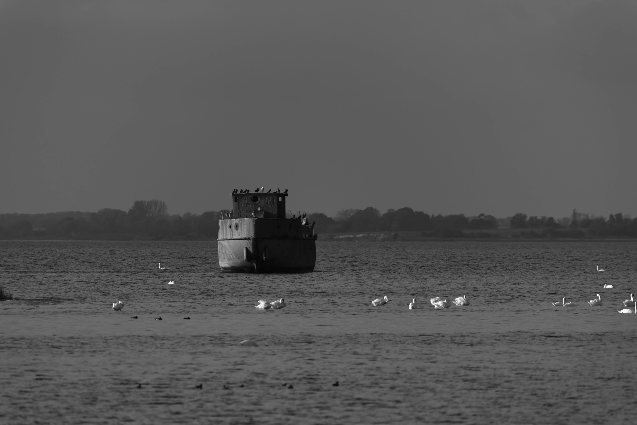 Sigma 150-500mm F5-6.3 DG OS HSM sample photo. Ghost ship photography
