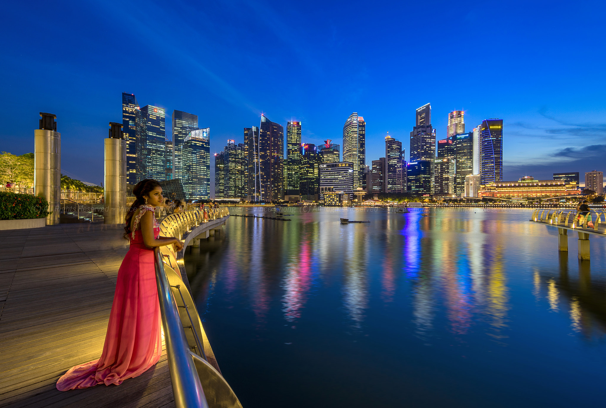 Sony a7R + 14mm F2.8 G SSM II sample photo. Marina bay photography