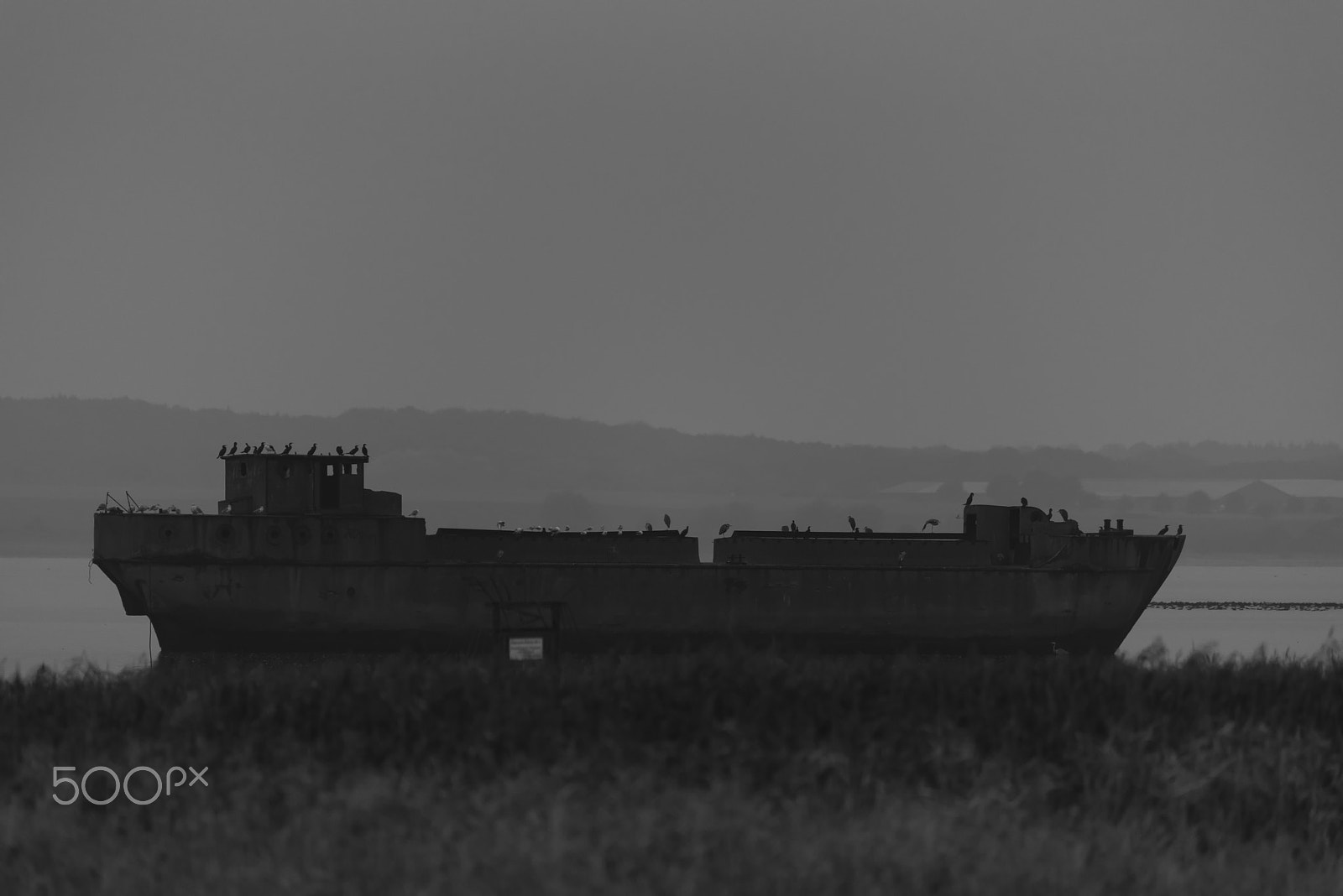 Sigma 150-500mm F5-6.3 DG OS HSM sample photo. Ghost ship photography