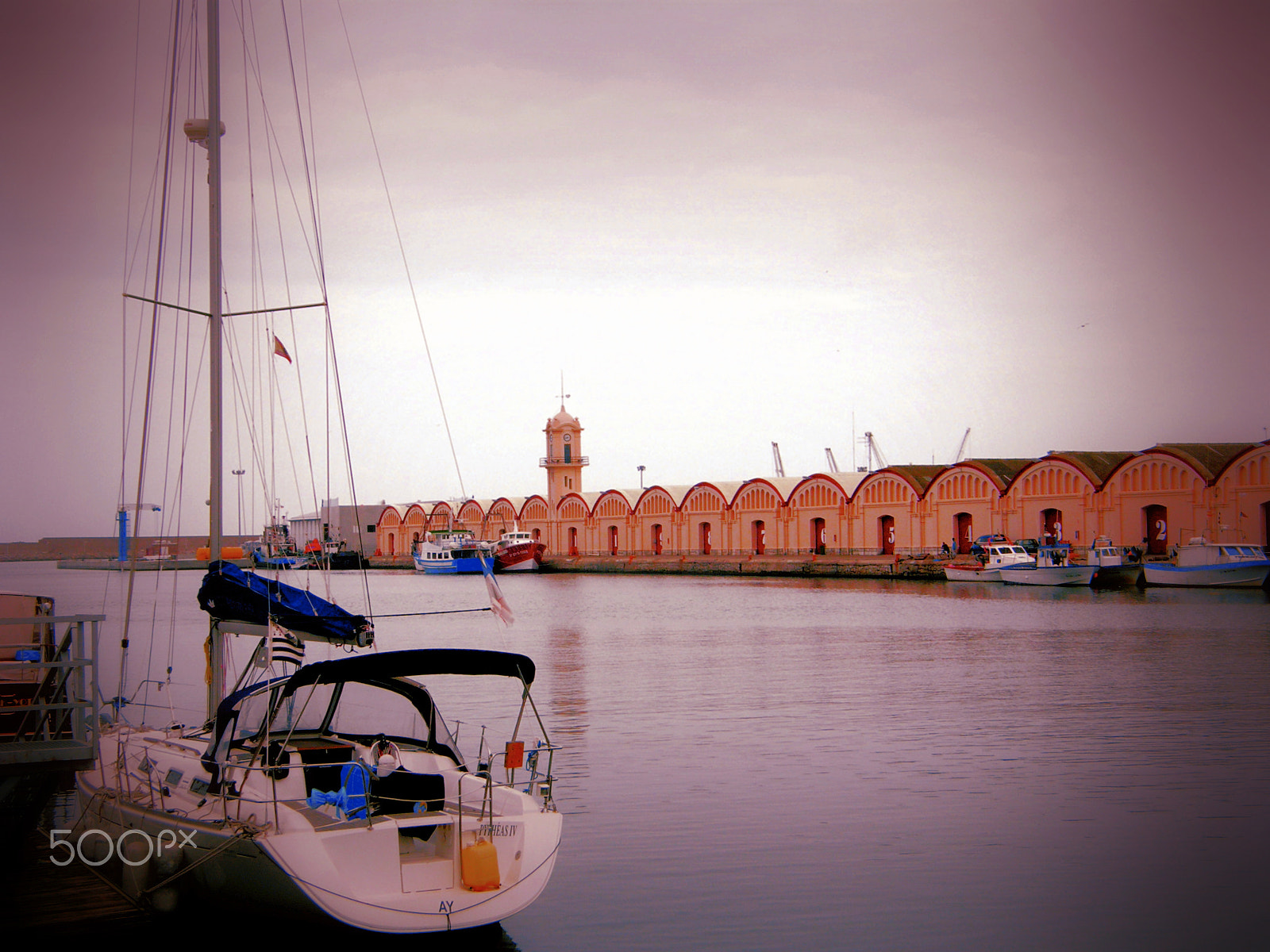 Olympus SP550UZ sample photo. Moored in spain photography