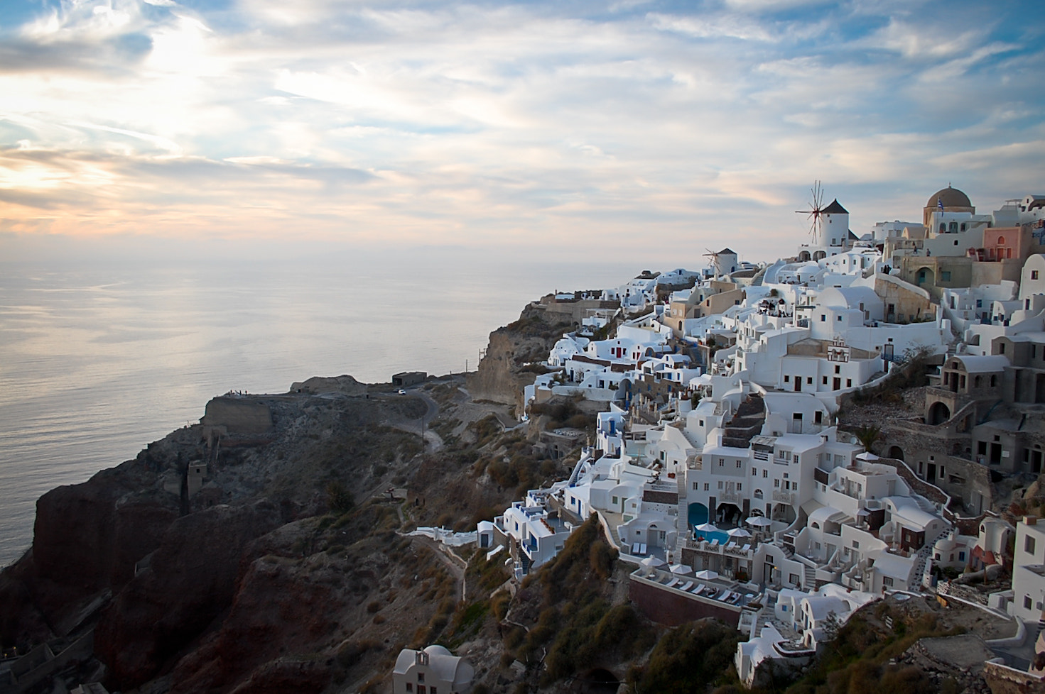 Nikon D40 sample photo. Oia, santorini photography