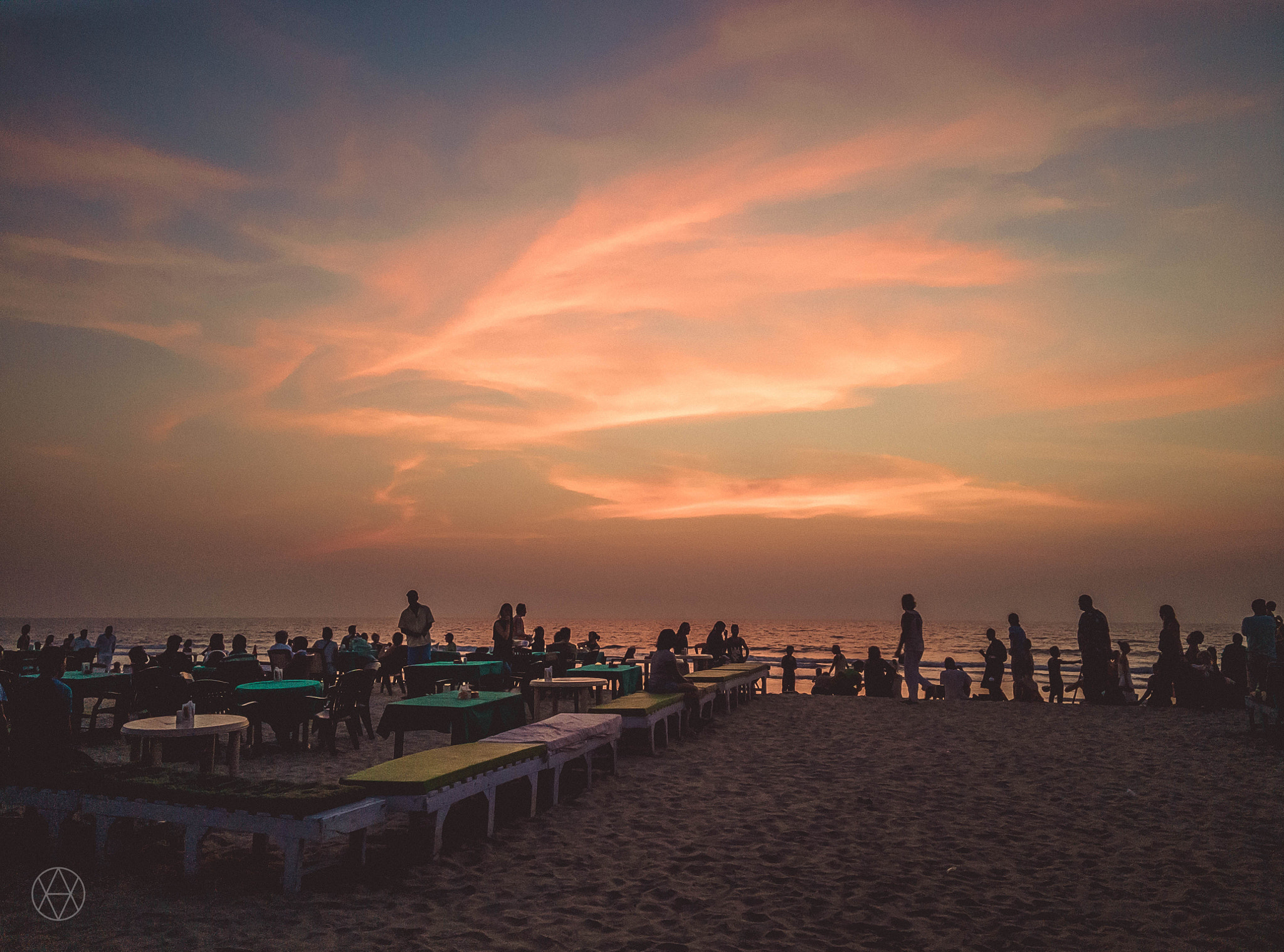 OnePlus One A0001 sample photo. Sunset at arambol beach photography