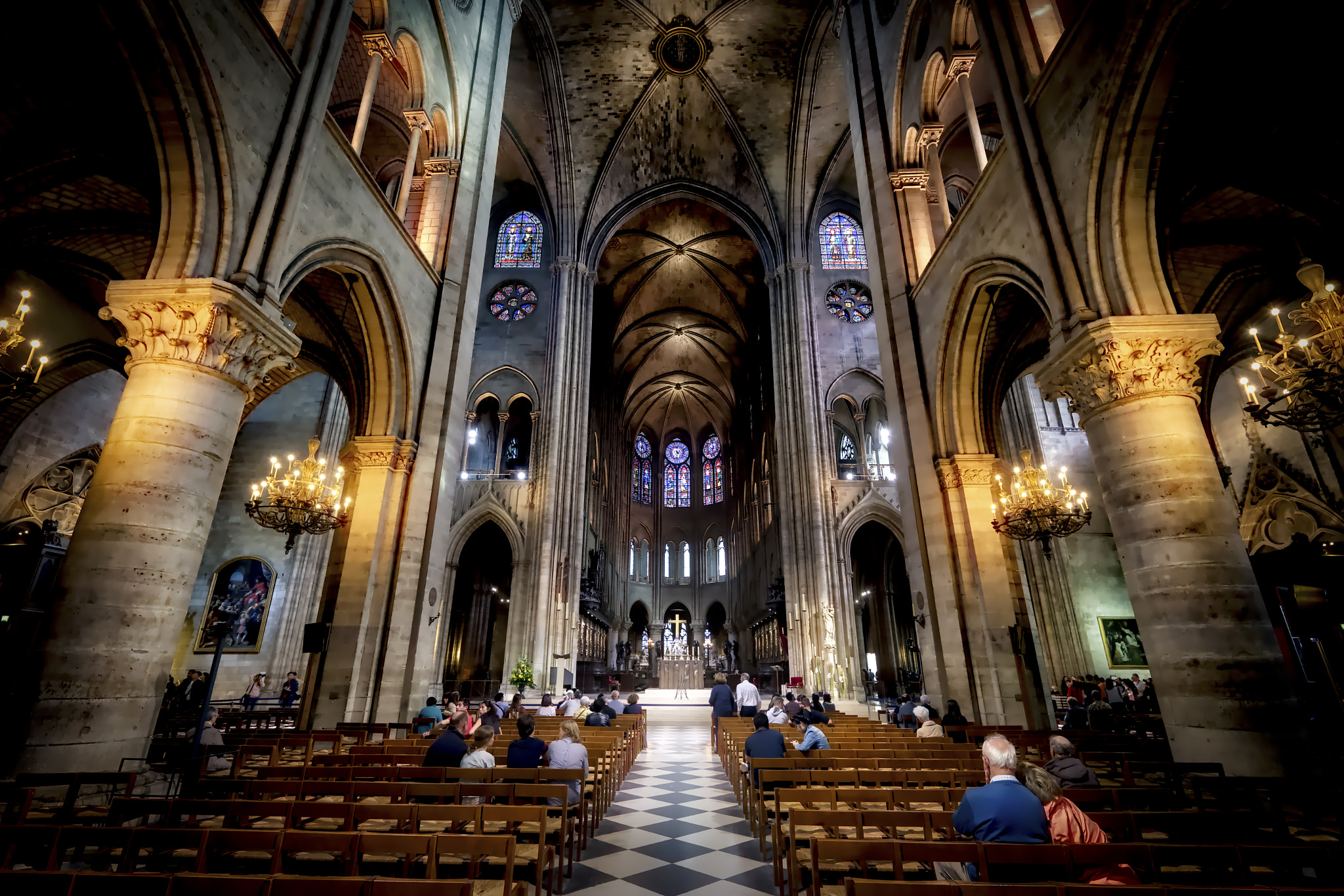 Tamron SP 15-30mm F2.8 Di VC USD sample photo. Notre dame de paris photography