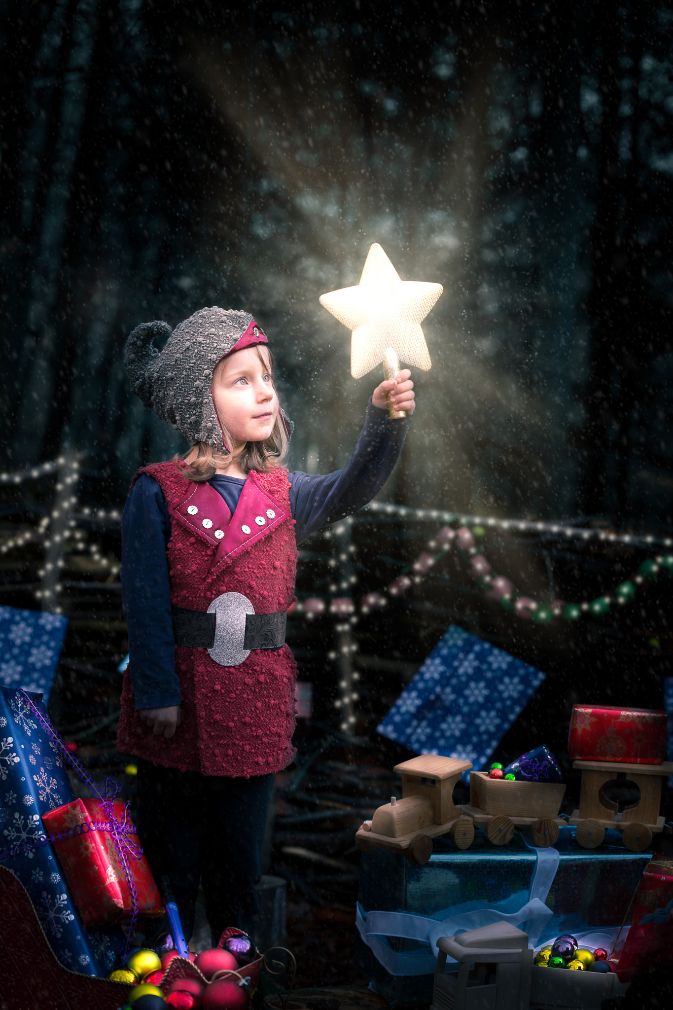Sony a99 II + Minolta/Sony AF 70-200mm F2.8 G sample photo. The christmas star photography
