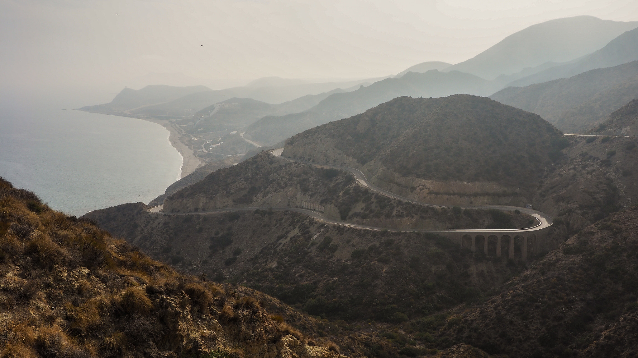 Olympus OM-D E-M10 sample photo. Winding road photography