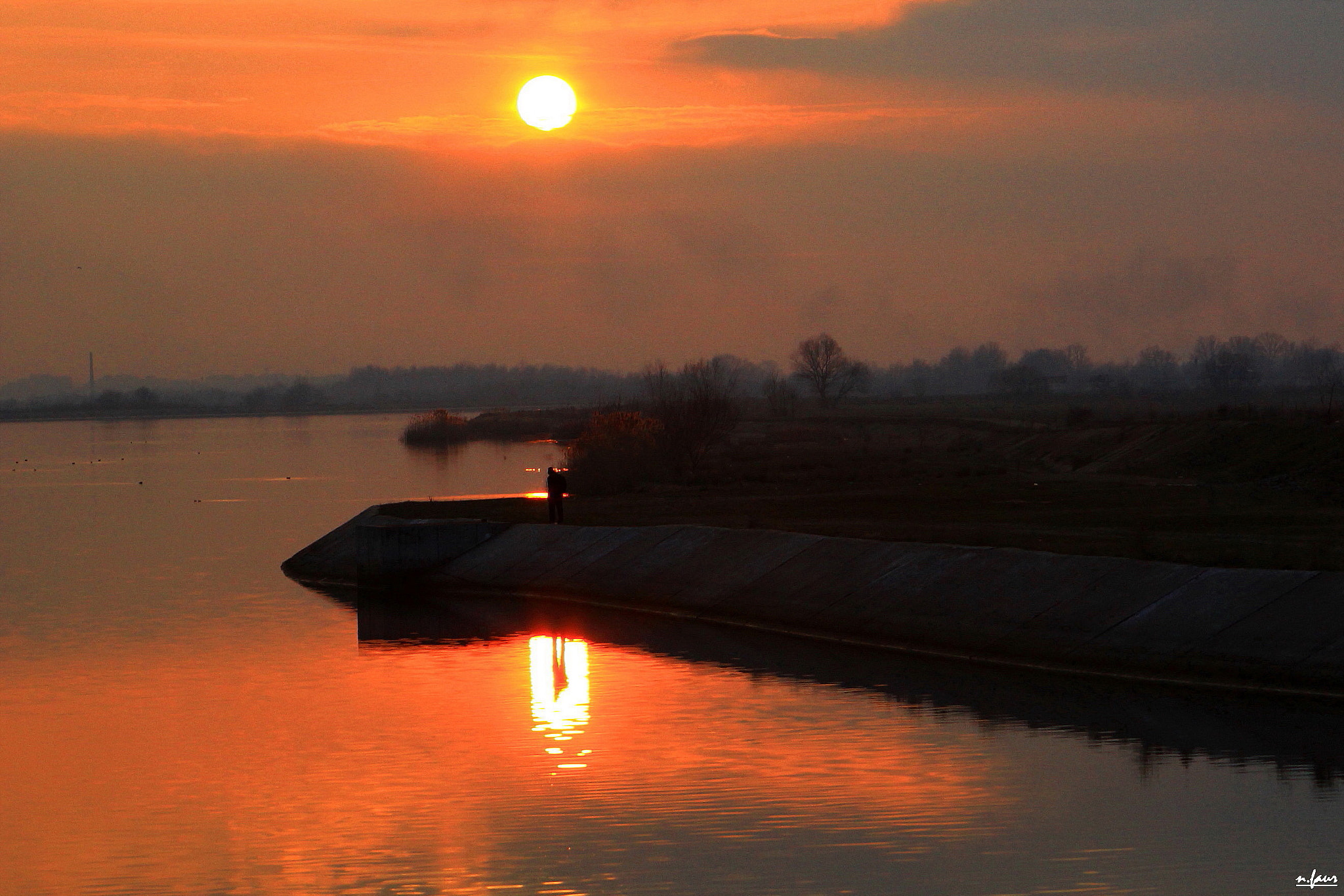 Canon EF 28-135mm F3.5-5.6 IS USM sample photo. Sunset photography
