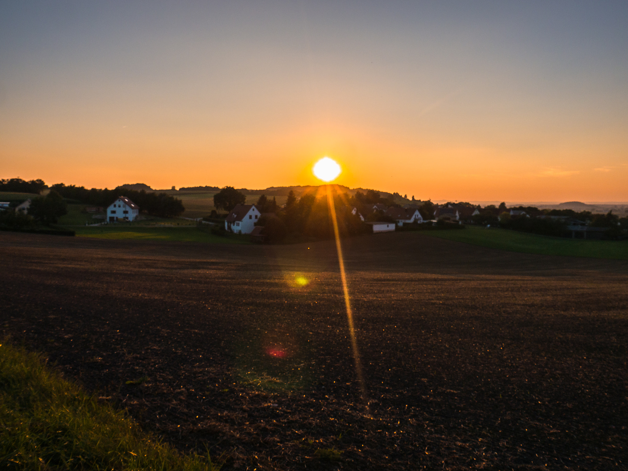 Panasonic Lumix DMC-G5 sample photo. Sonnenuntergang in huisheim photography