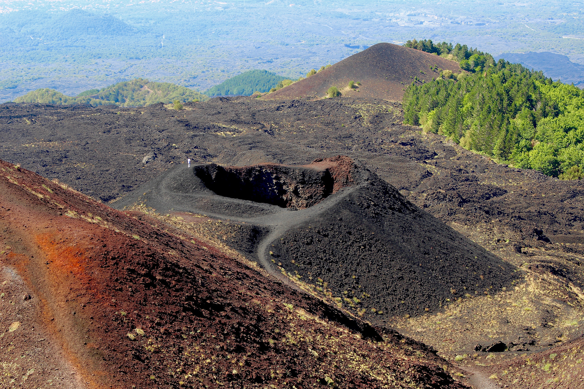 Canon EF 28-135mm F3.5-5.6 IS USM sample photo. Volcano photography
