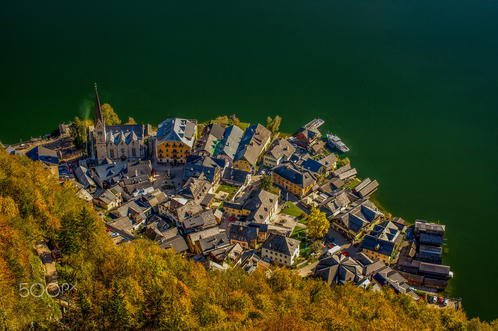Sigma 50mm F1.4 EX DG HSM sample photo. Hallstatt photography