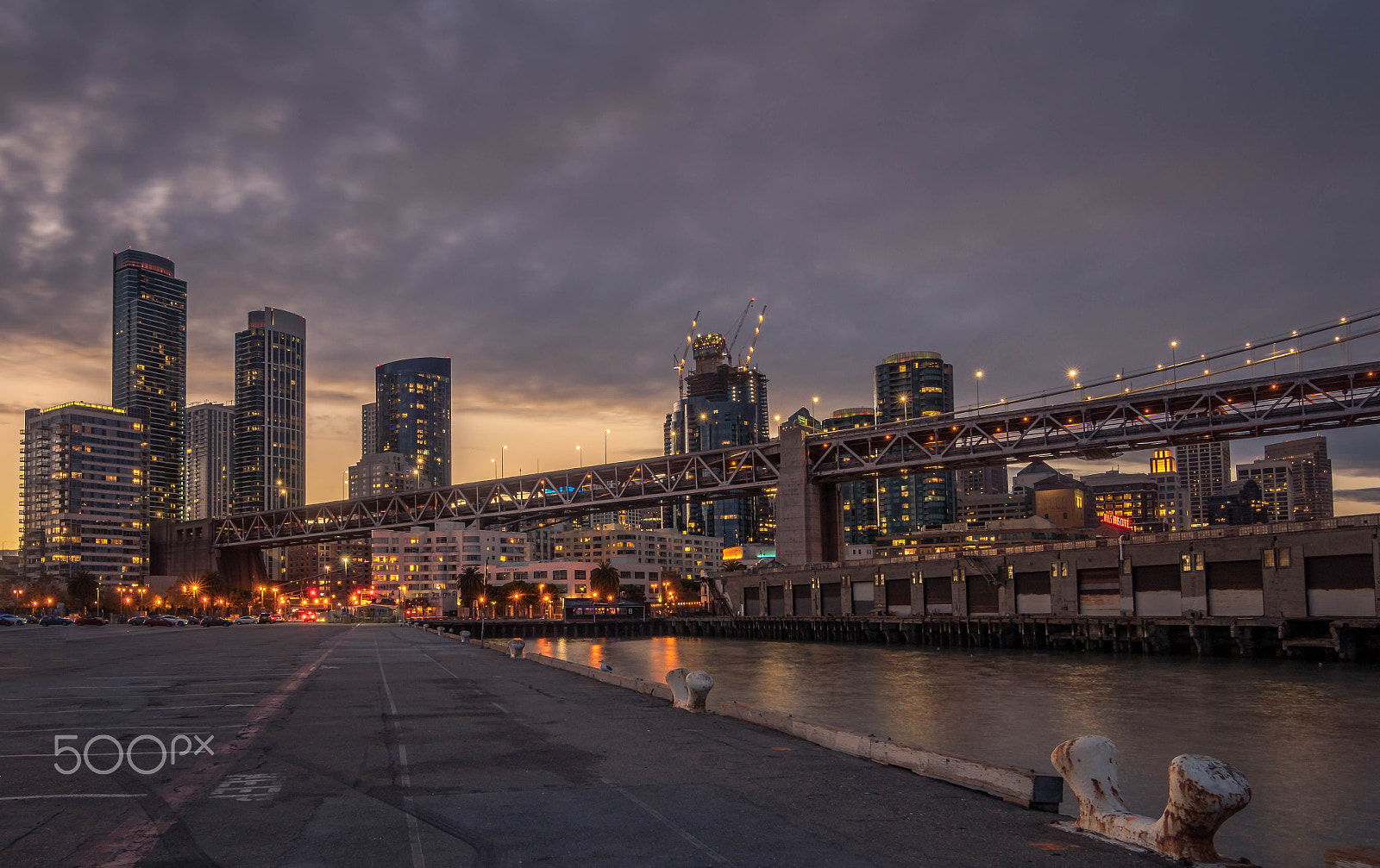 Sony SLT-A68 + 20mm F2.8 sample photo. Pier 30- san francisco photography