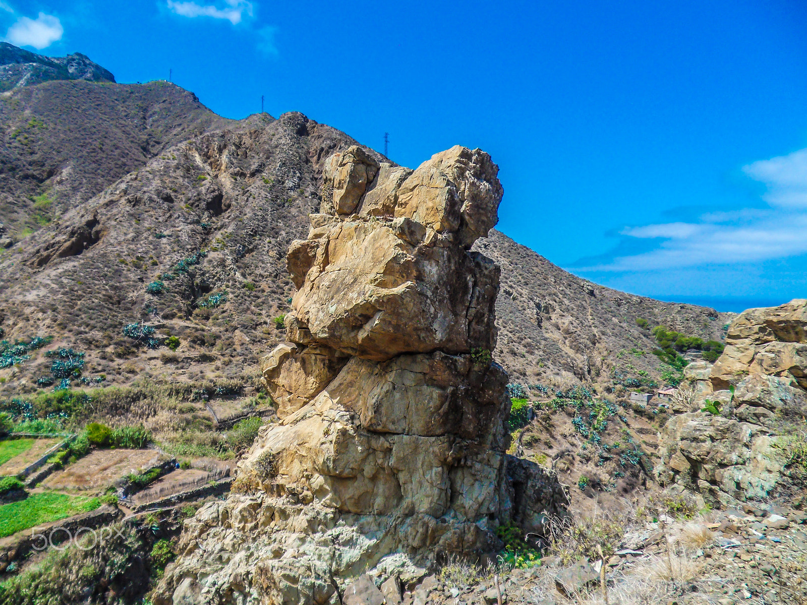 Samsung WB550, WB560 / VLUU WB550 /  HZ15W sample photo. Rocky tenerife photography