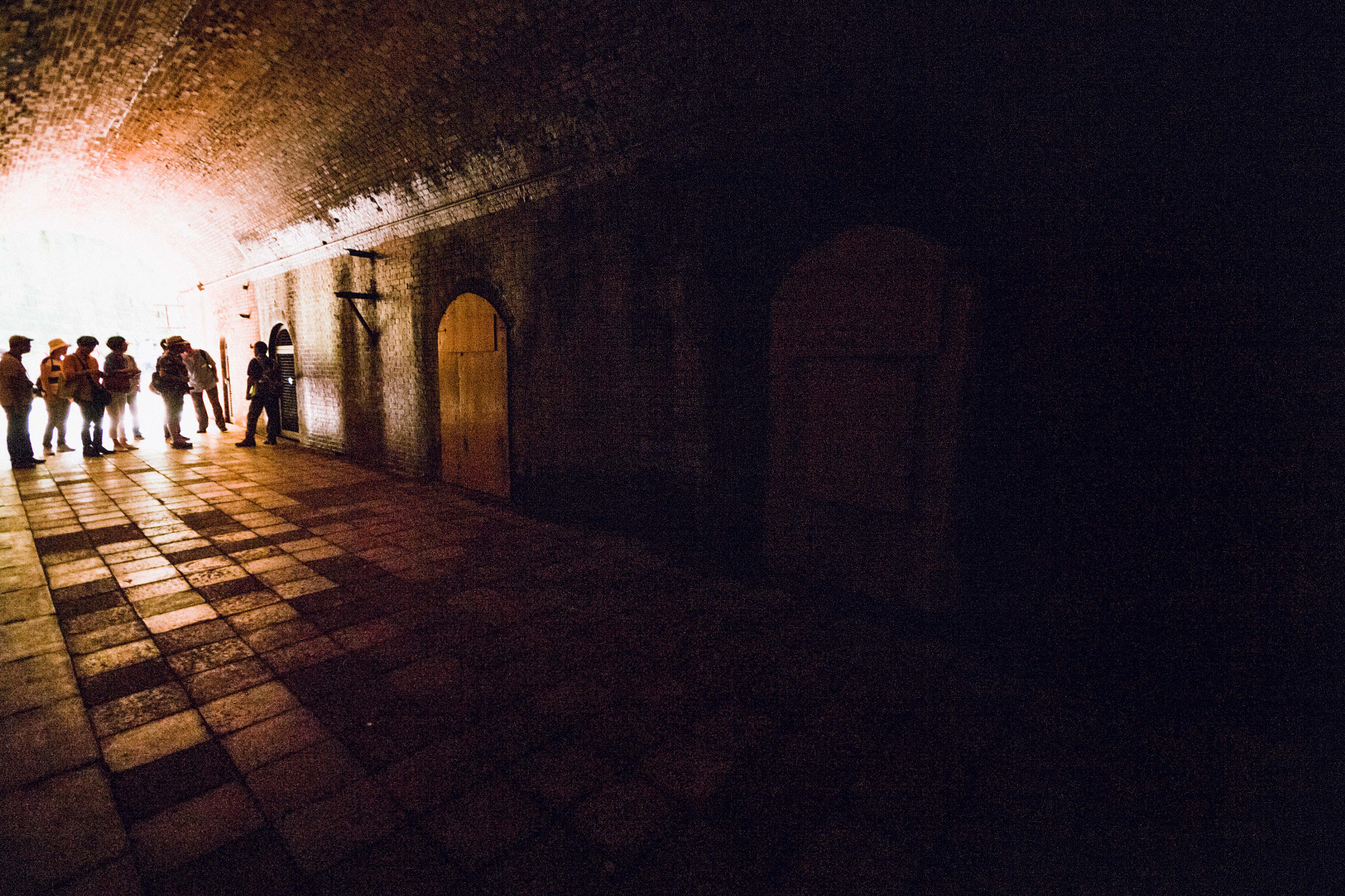 Pentax K-7 sample photo. Tunnel photography