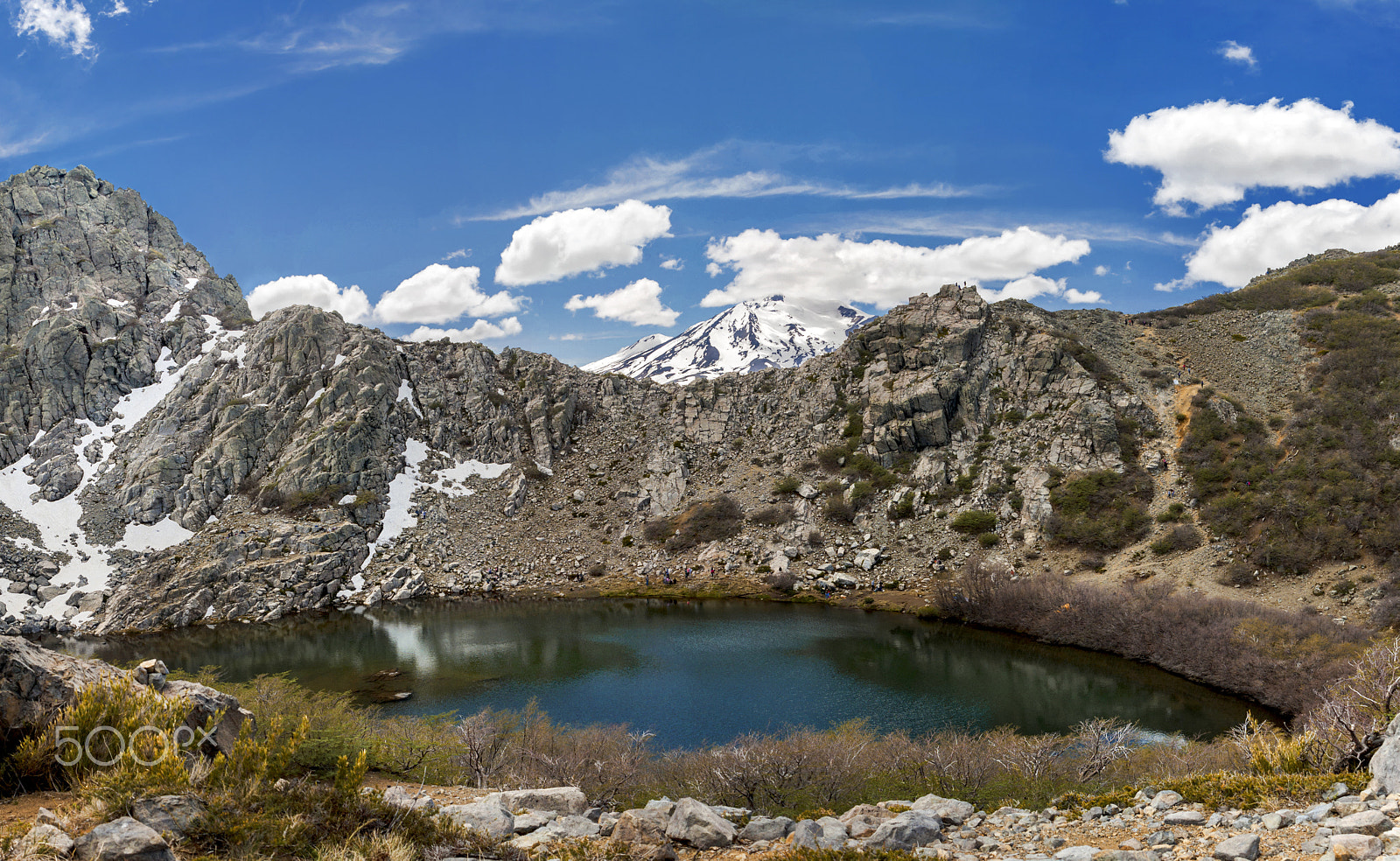 Canon EF 28-105mm f/3.5-4.5 USM sample photo. Laguna del huemul photography