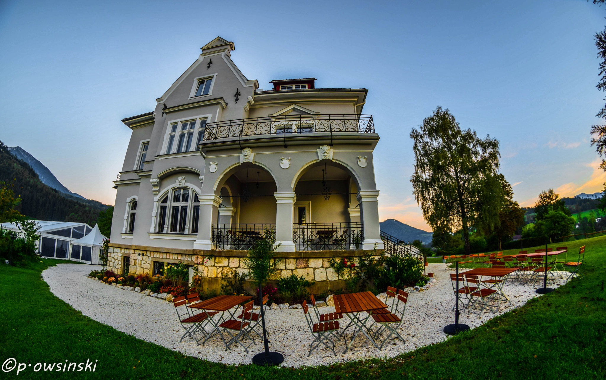 Nikon D5300 + Samyang 8mm F3.5 Aspherical IF MC Fisheye sample photo. Villa bergzauber (villa schröckenfux) / roßleithen / austria photography