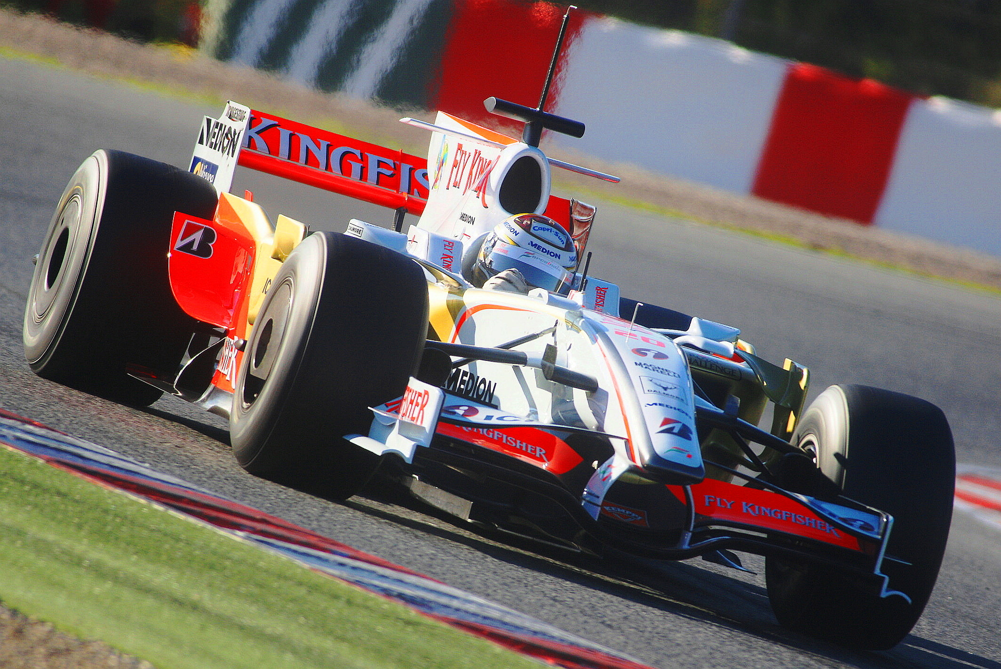 Sony Alpha DSLR-A700 sample photo. Force  india formule 1 photography