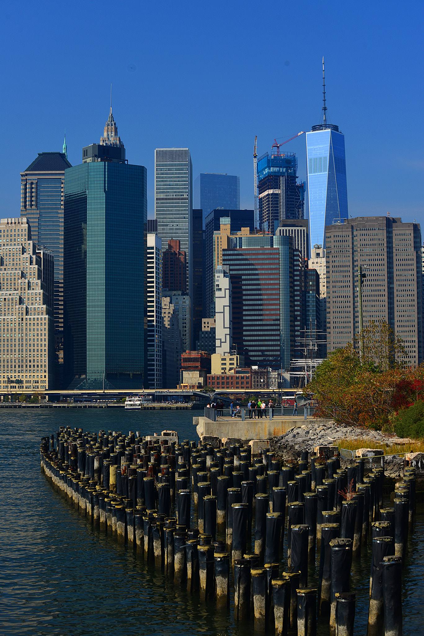 Nikon D600 + Nikon AF Nikkor 24mm F2.8D sample photo. Brooklyn bridge park ny photography