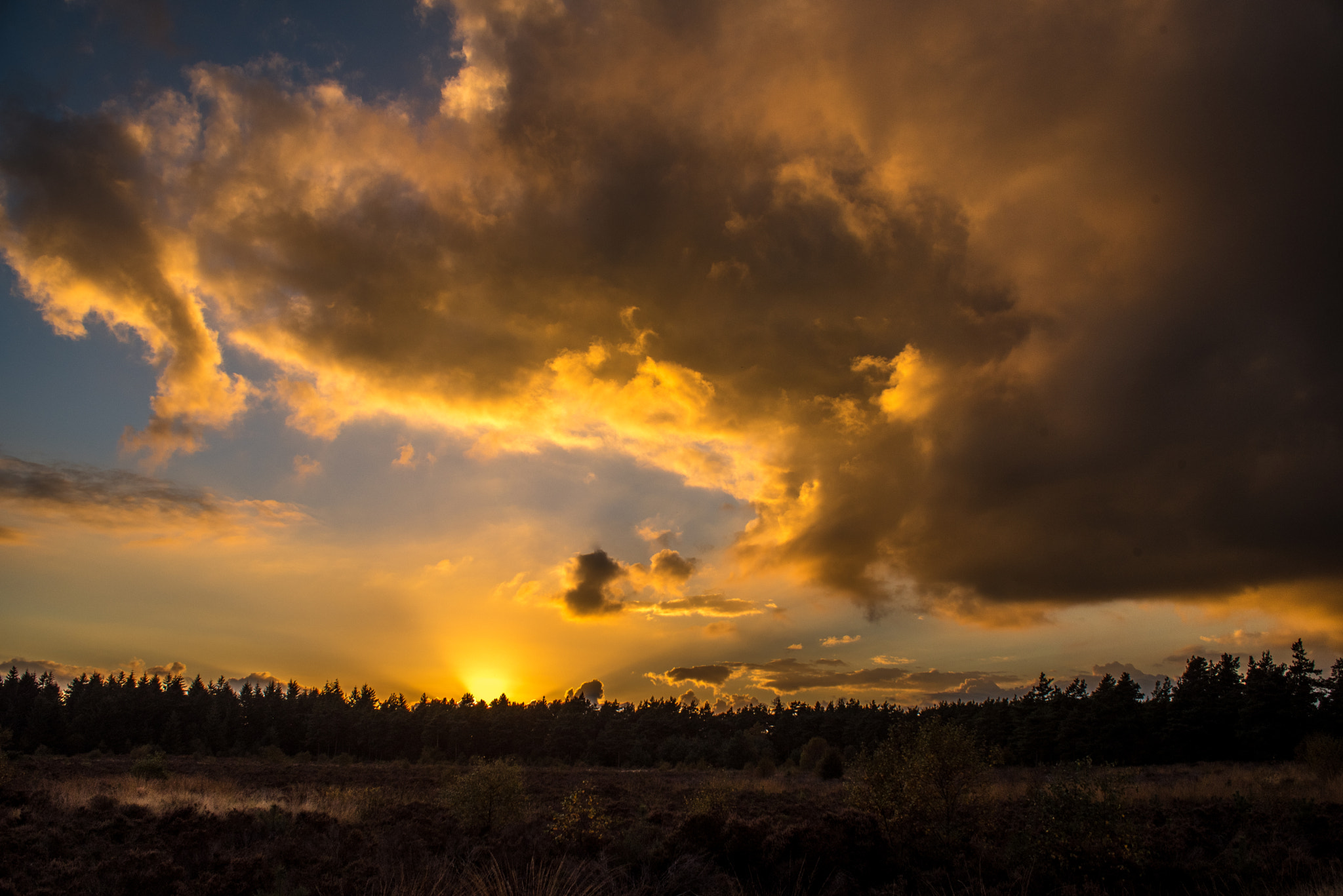 AF Zoom-Nikkor 28-85mm f/3.5-4.5 sample photo. Sunset photography