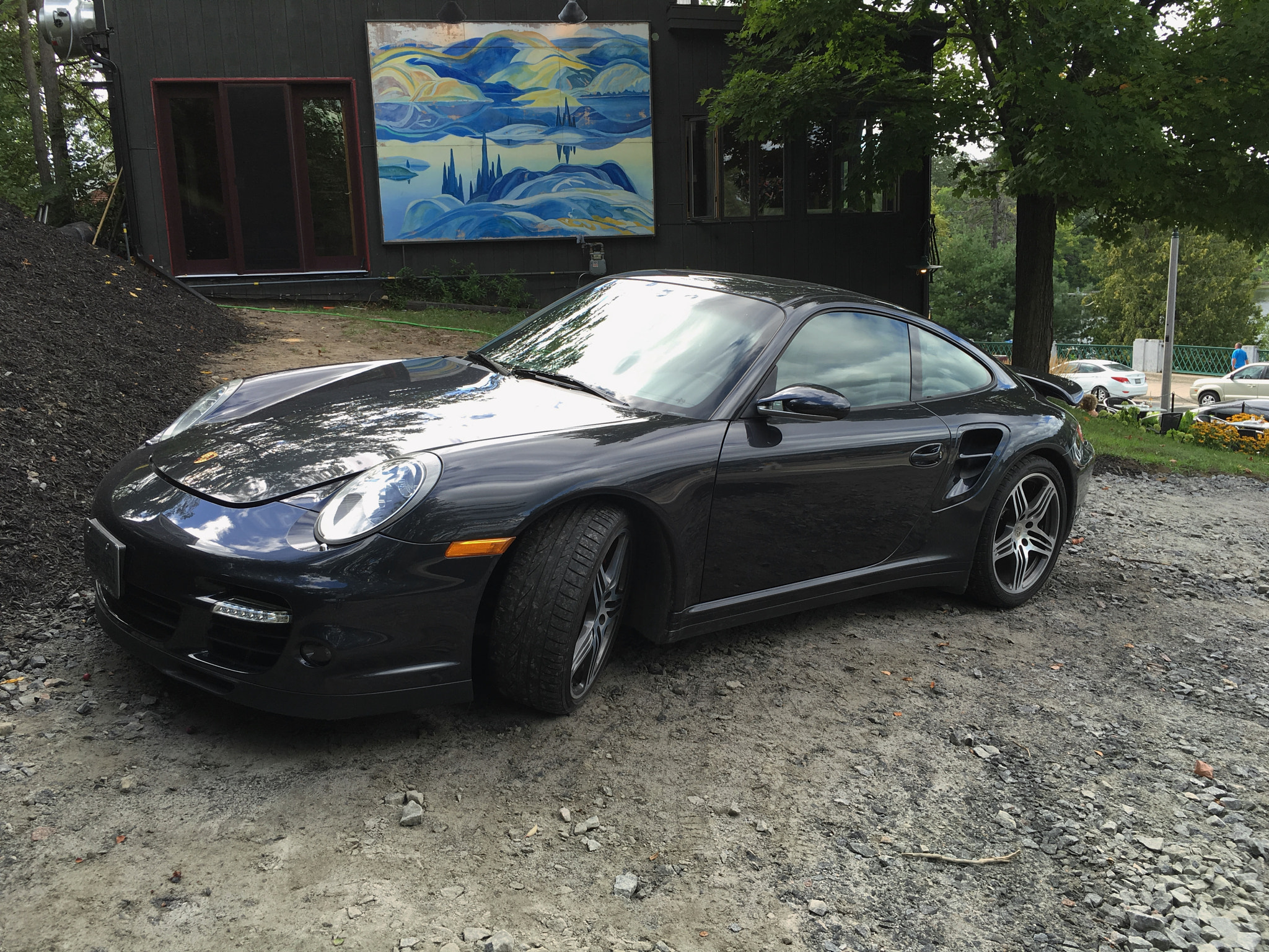 Jag.gr 645 PRO Mk III for Apple iPhone 6s Plus sample photo. Porsche 997 turbo photography