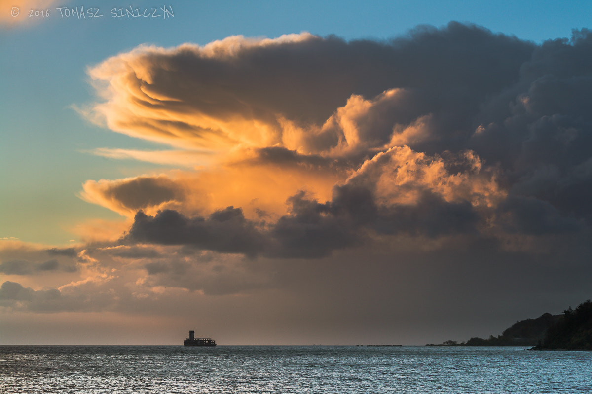 Samsung NX 50-200mm F4-5.6 ED OIS sample photo. Storm cell photography