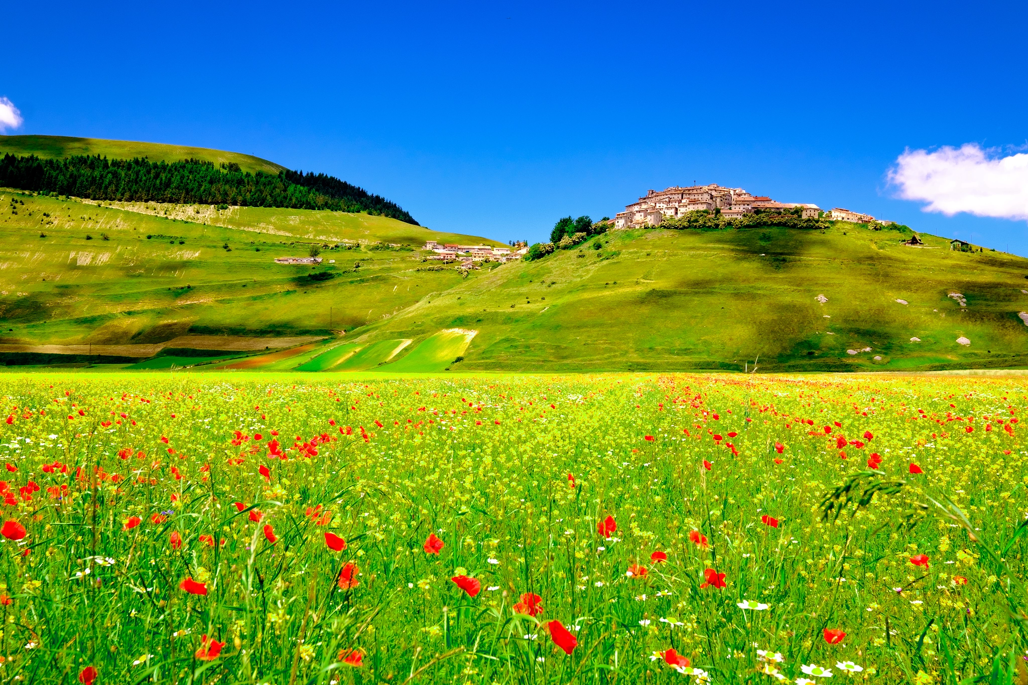 Fujifilm X-T10 + Fujifilm XF 10-24mm F4 R OIS sample photo. Castelluccio di norcia - prima del terremoto - photography