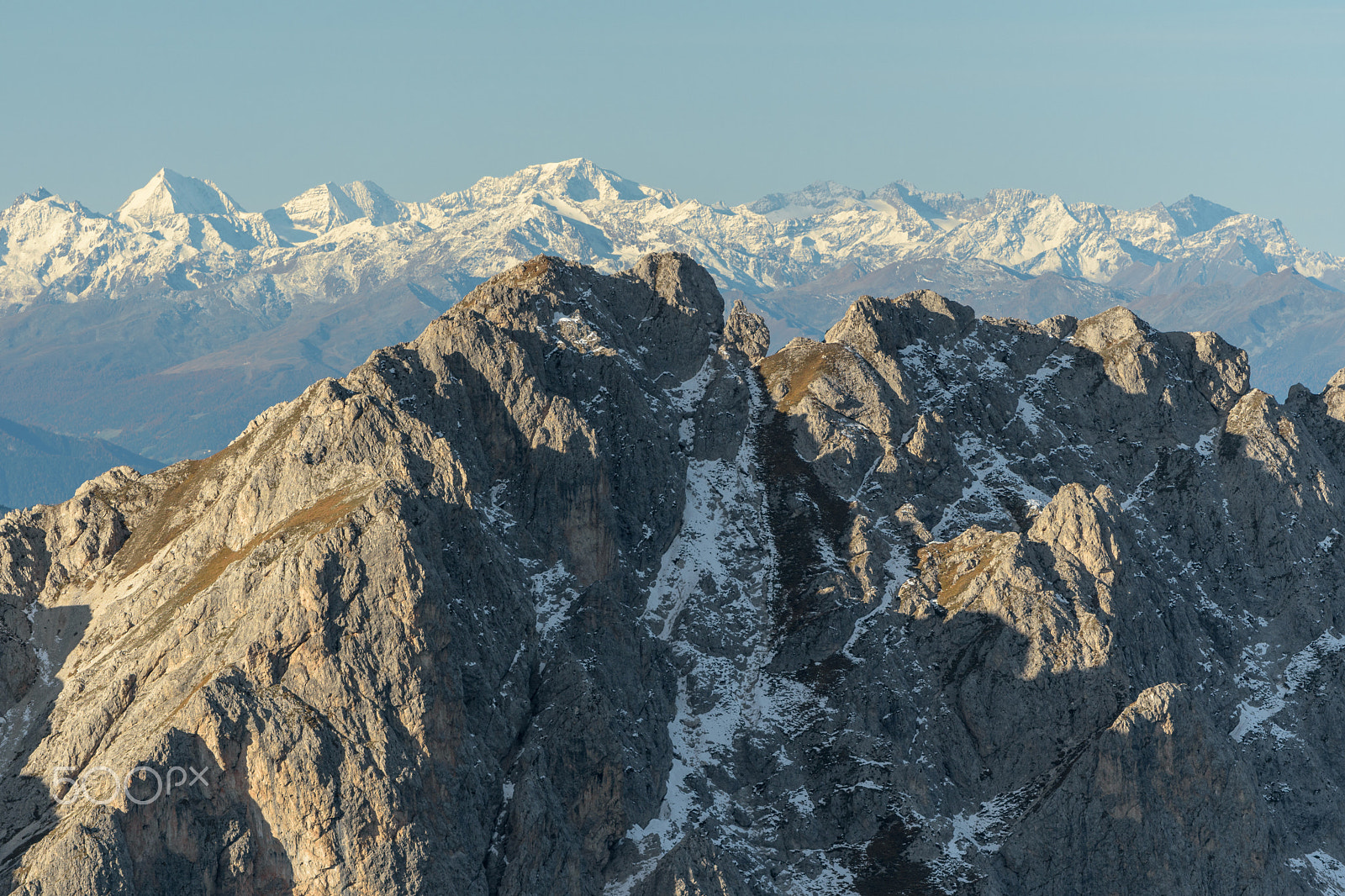 Nikon AF-S Nikkor 70-200mm F4G ED VR sample photo. Late morning in the dolomites photography
