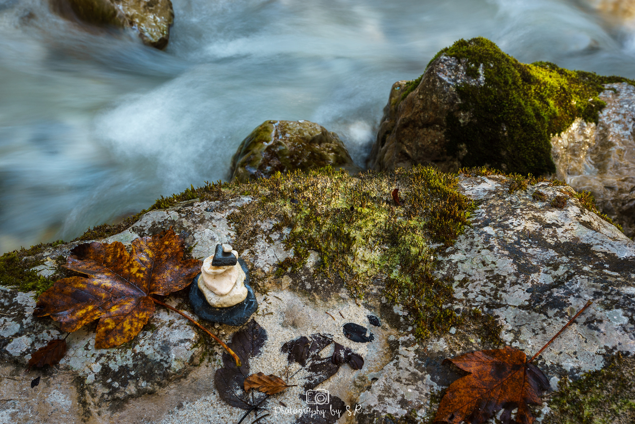 Sony a7 II + Tamron 18-270mm F3.5-6.3 Di II PZD sample photo. Stones and water photography