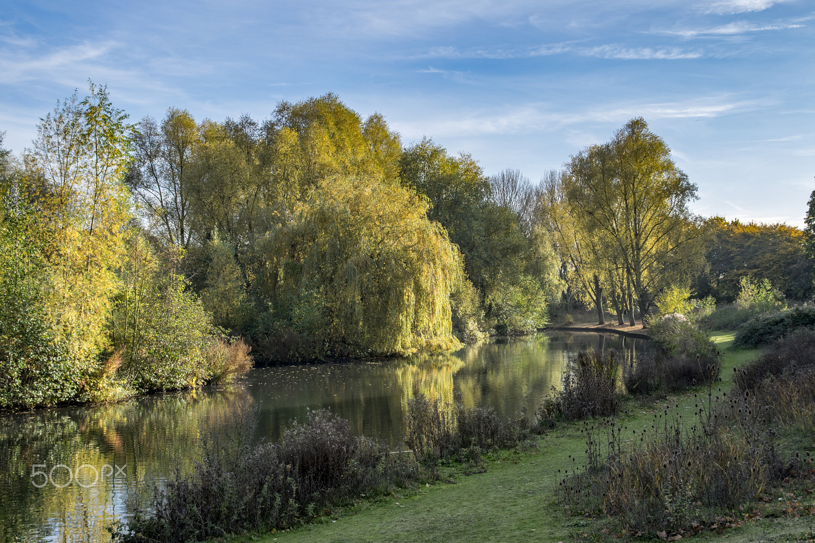 Sigma 17-70mm F2.8-4 DC Macro OS HSM sample photo. Autumn lake photography