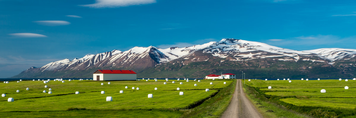 Pentax K-5 II sample photo. Mountain farm photography