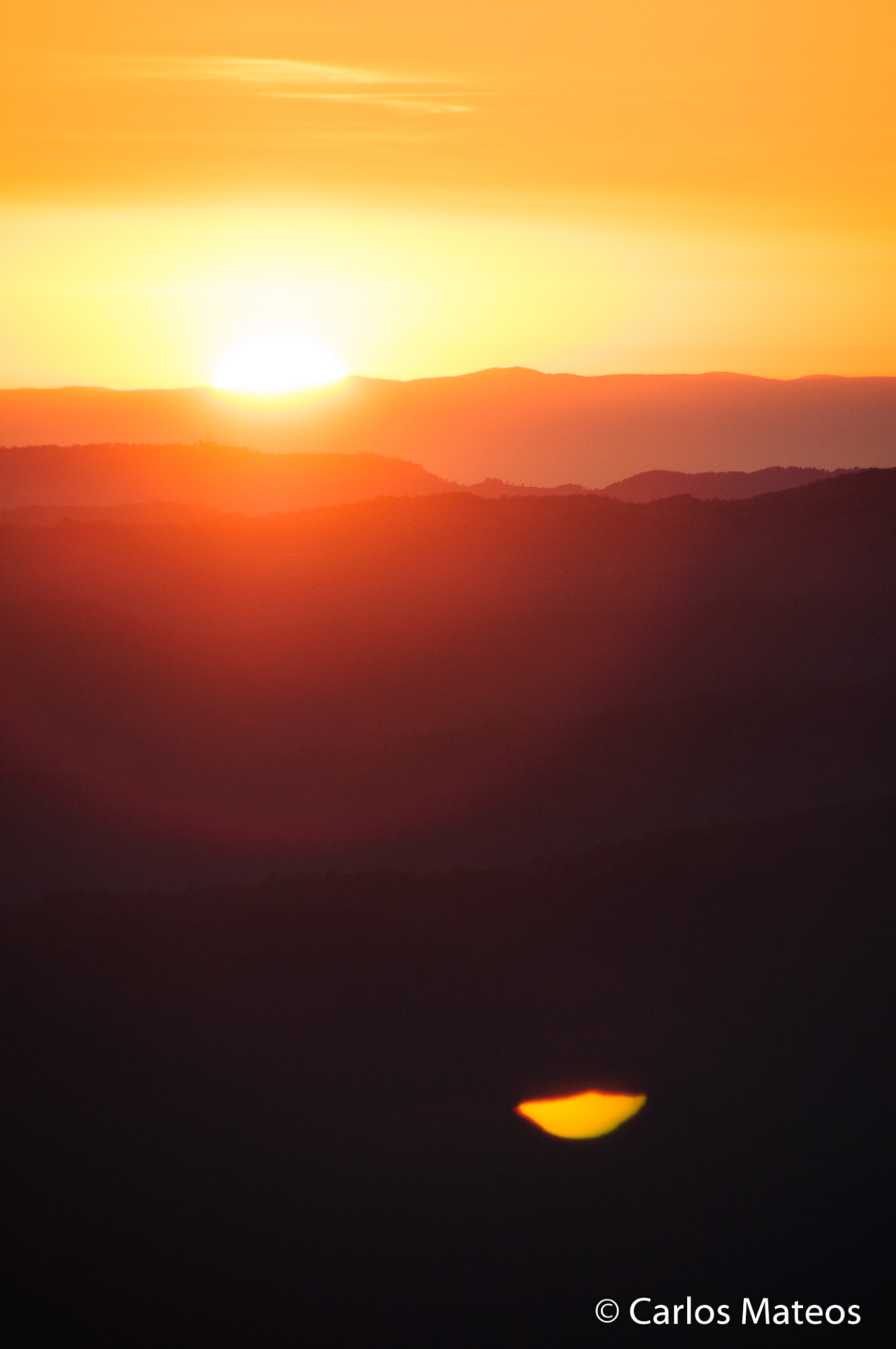 Nikon D300 sample photo. Sunset riglos photography