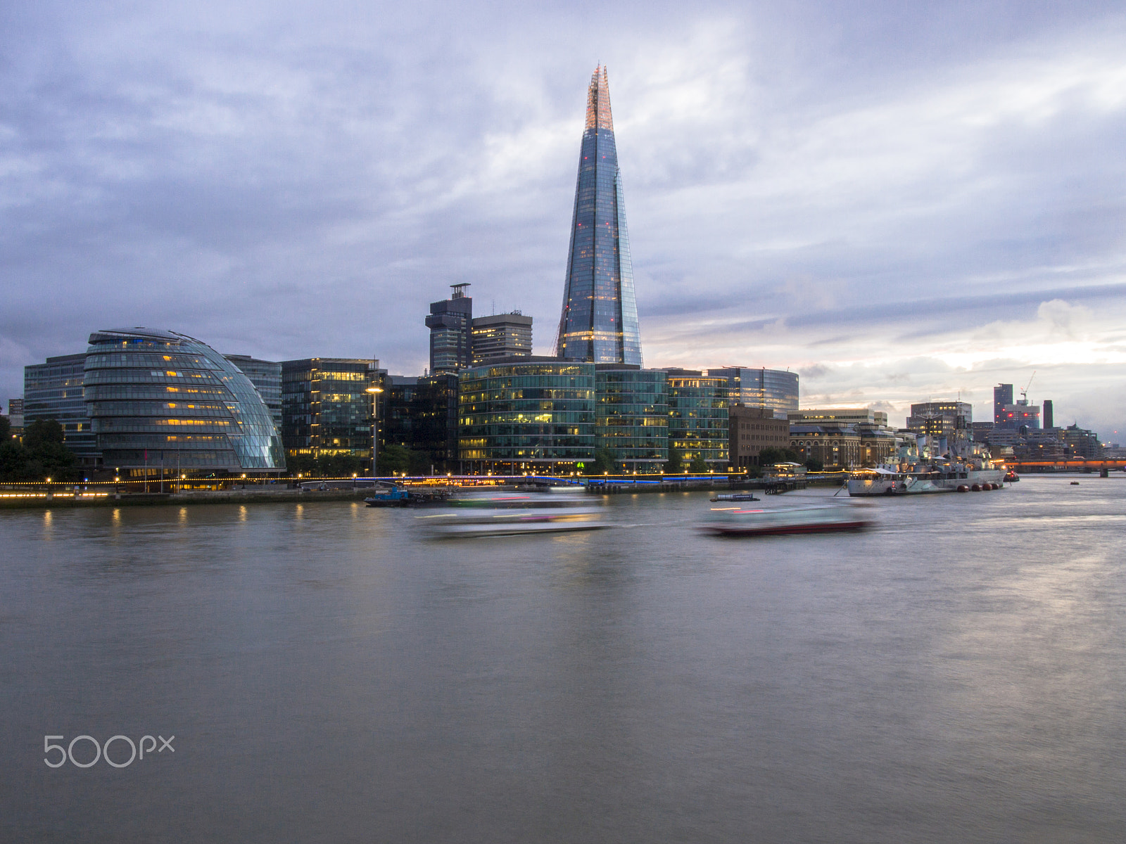 Olympus PEN E-P3 sample photo. Shard at sunset photography
