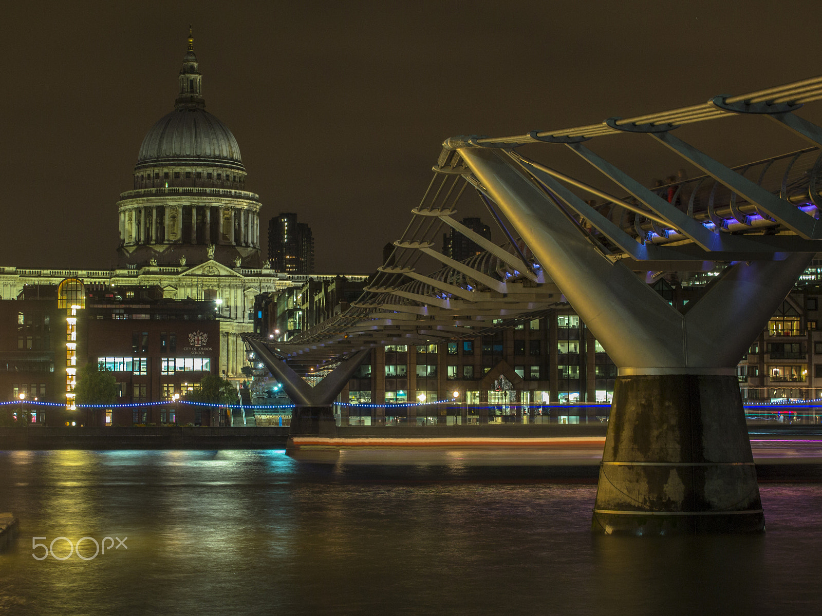Olympus PEN E-P3 sample photo. St. paul's at night photography