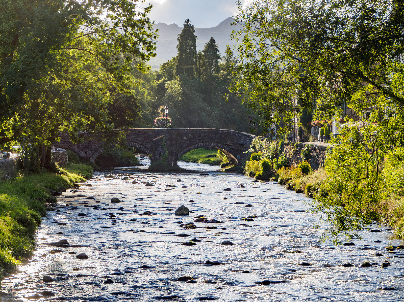 Olympus M.Zuiko Digital ED 14-42mm F3.5-5.6 EZ sample photo. Beddgelert bridge photography