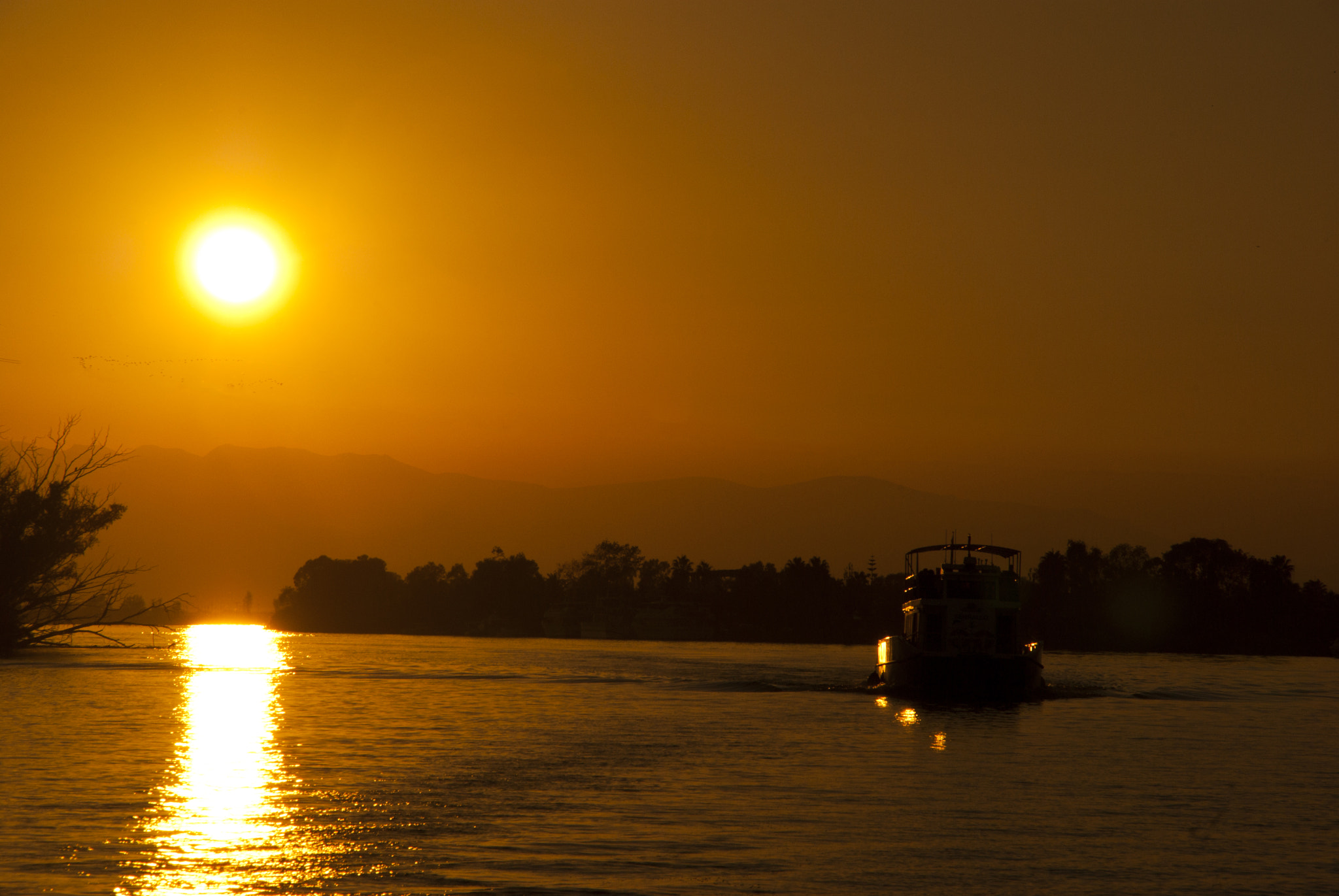 Pentax K10D + Sigma sample photo. Sunset in deltebre, catalonia photography