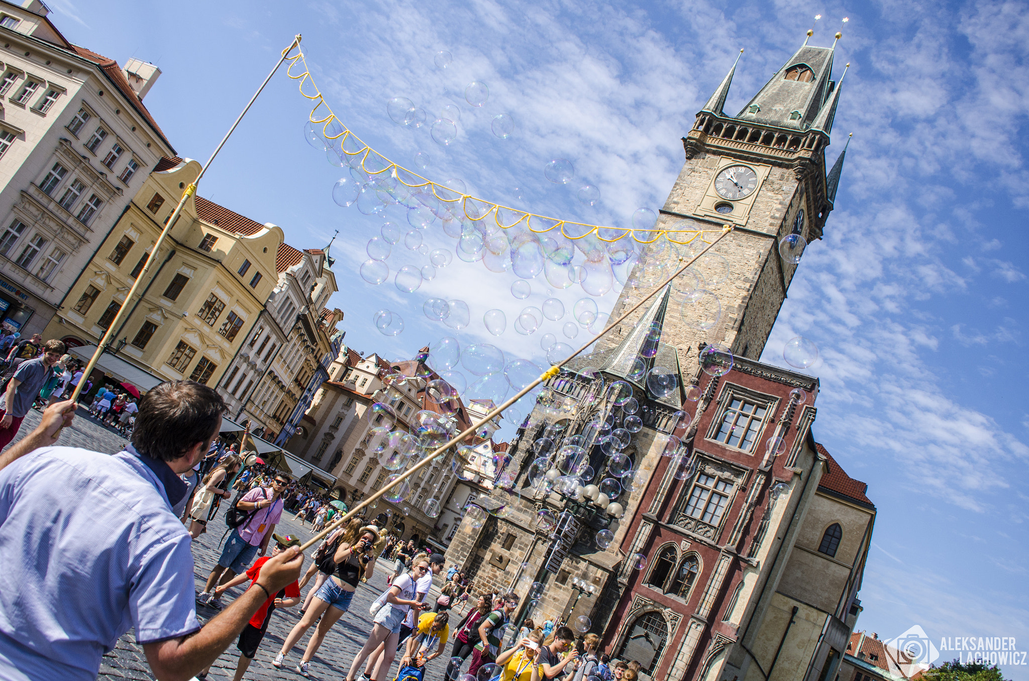 Nikon D7000 sample photo. Prague old town hall photography