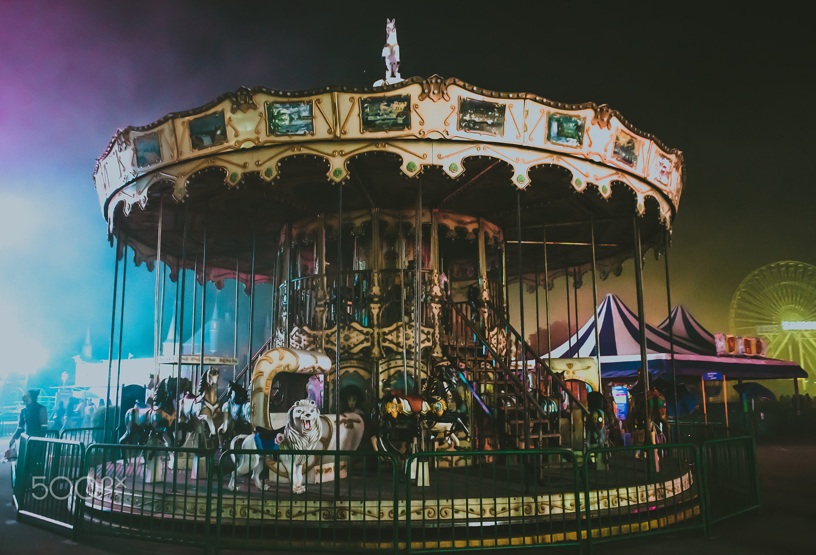 Nikon D750 + Sigma 24-70mm F2.8 EX DG Macro sample photo. Carousel photography